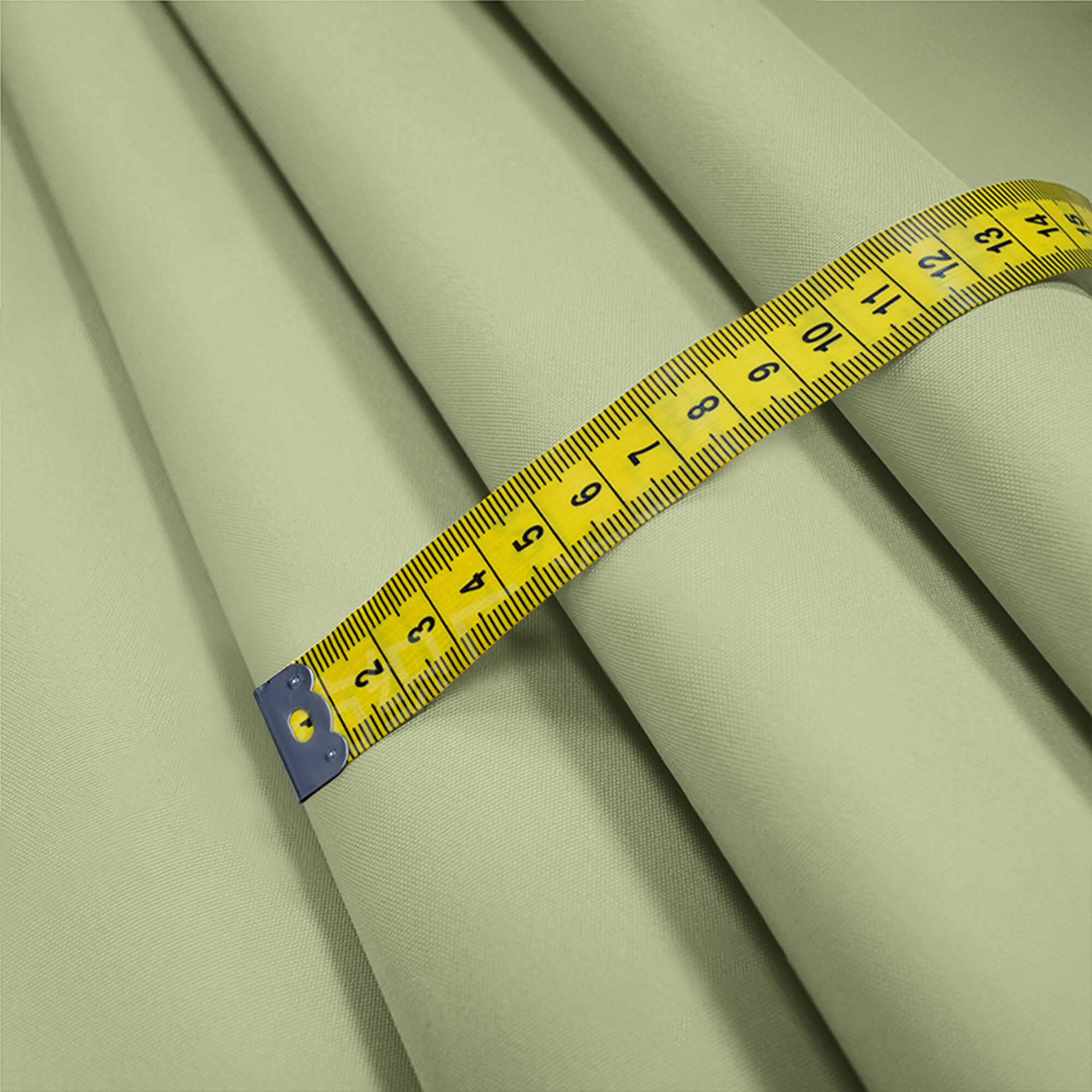 Insulated Outdoor Curtains for Winter - Light Green