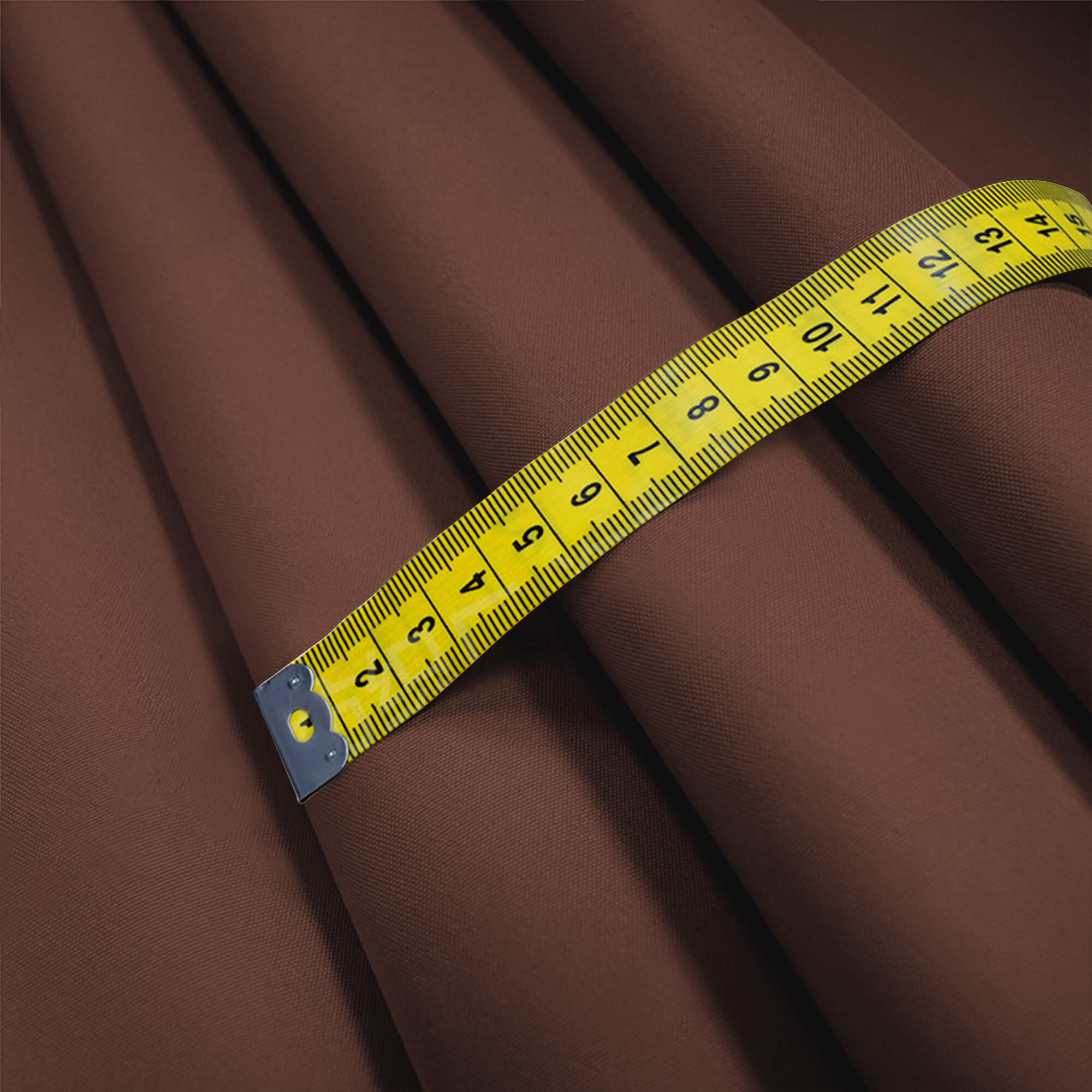 Insulated Outdoor Curtains for Winter - Dark Brown