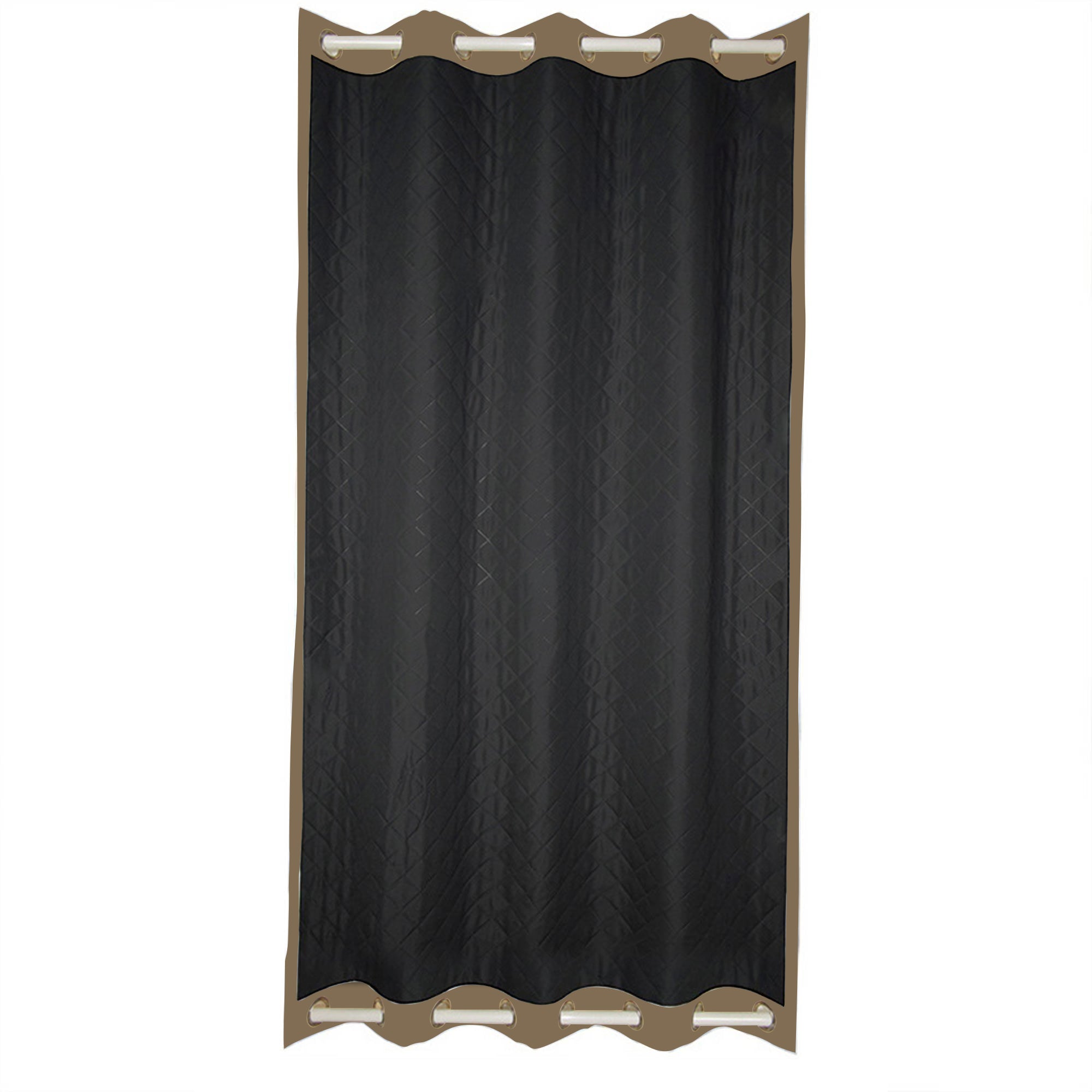 Insulated Outdoor Curtains for Winter - Camel Brown