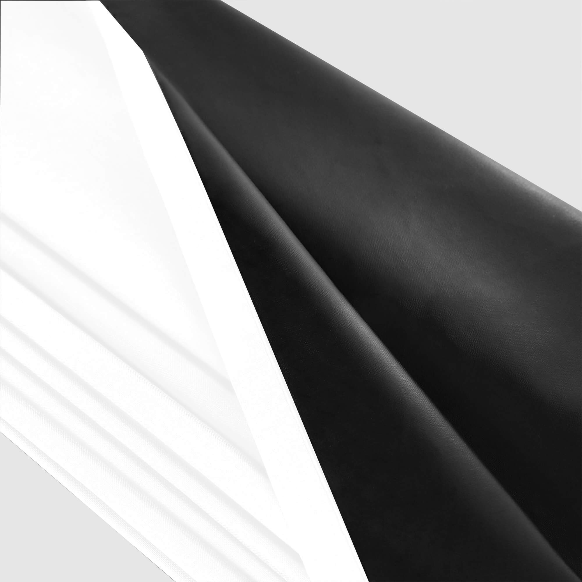 SNOWCITY Blackout Curtains Pure White - Grommet Top