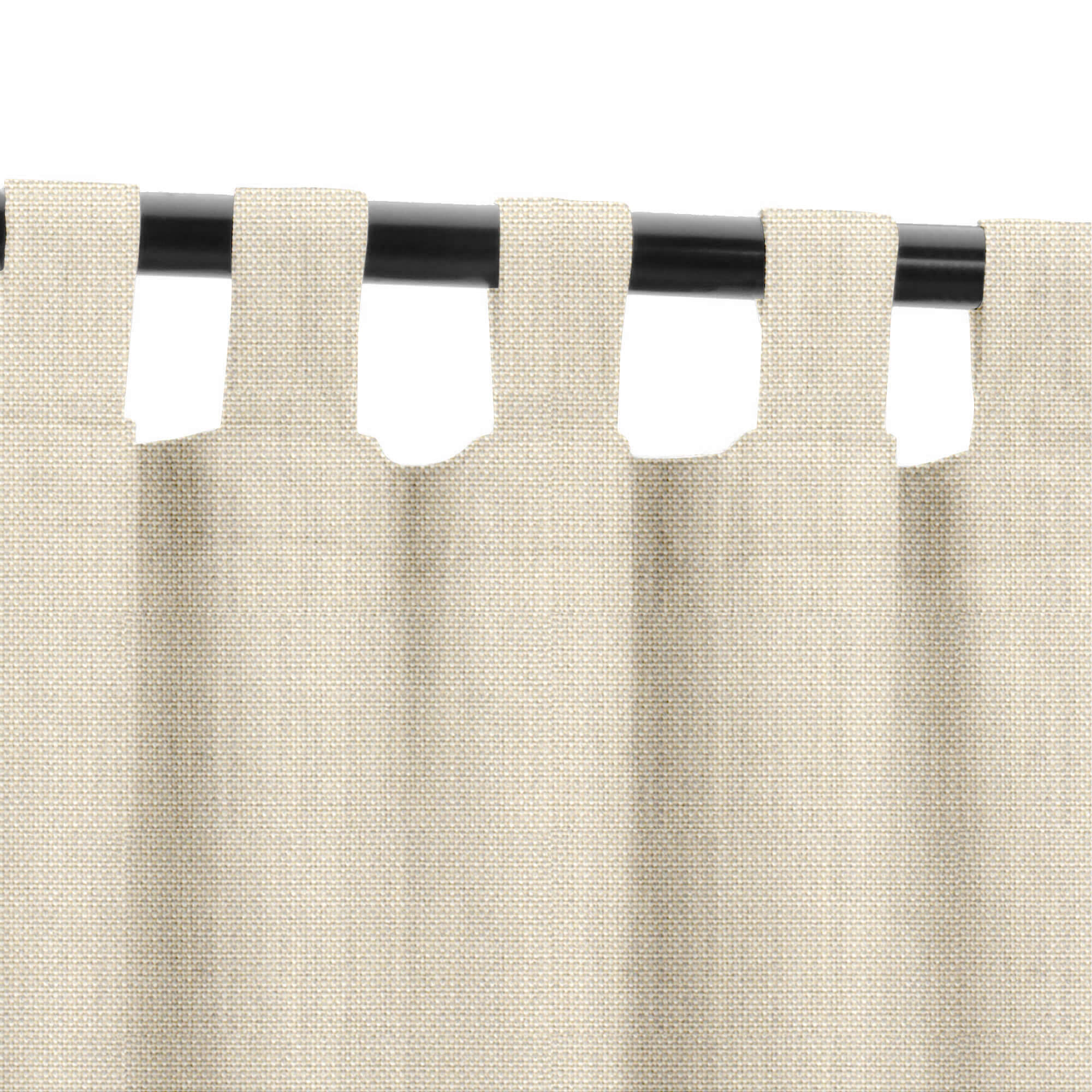 SNOWCITY Custom Sized Outdoor Curtains - Beige
