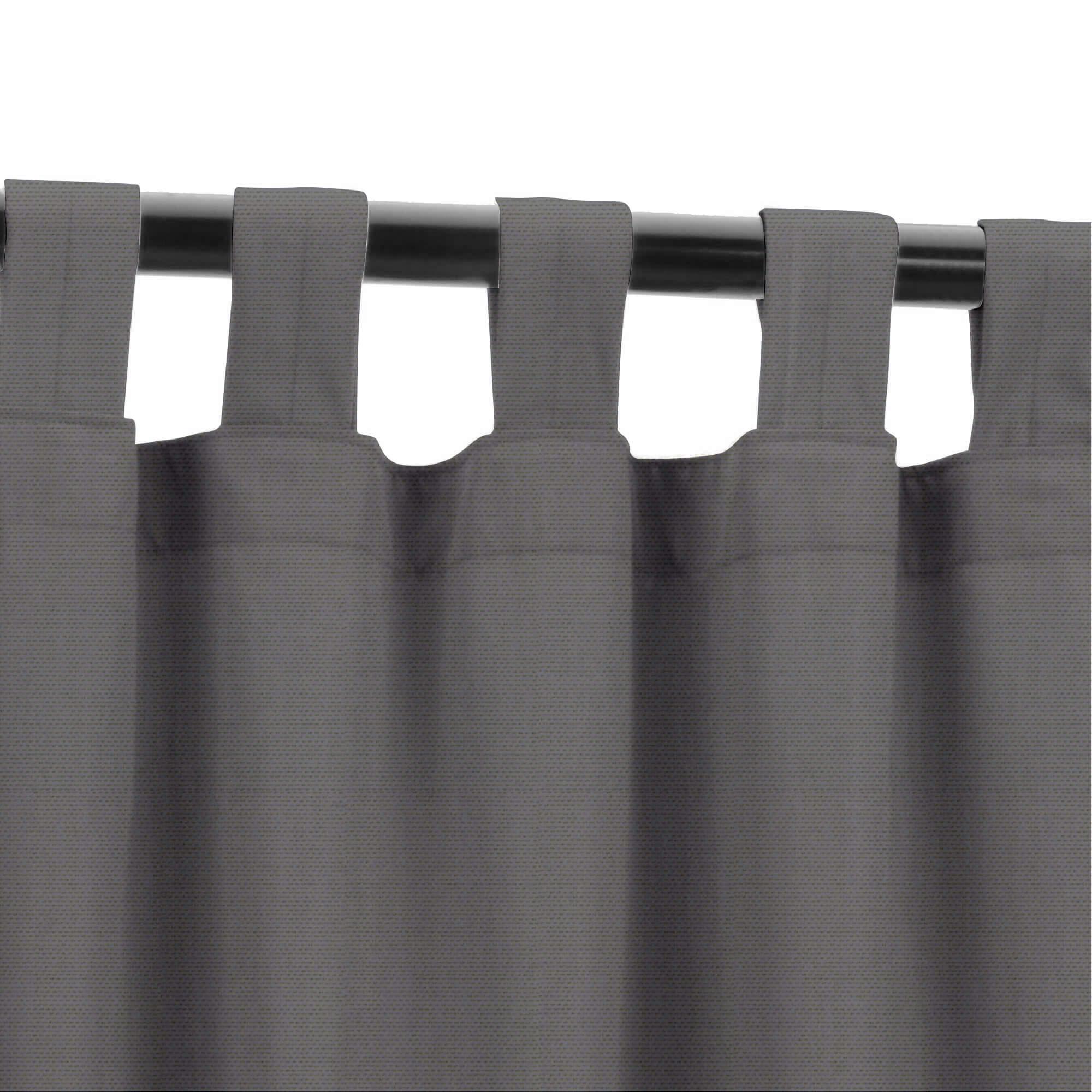 SNOWCITY Custom Sized Outdoor Curtains - Grey