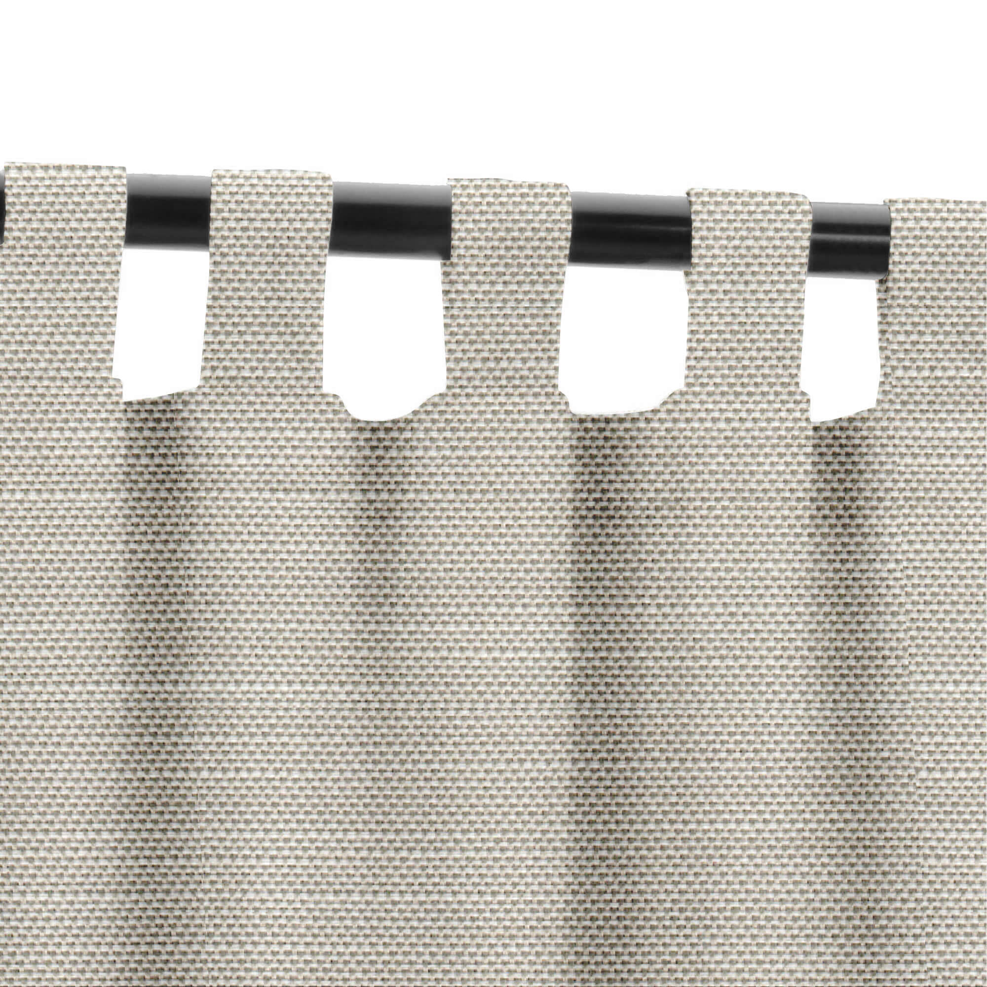 SNOWCITY Custom Sized Outdoor Curtains - Off-White