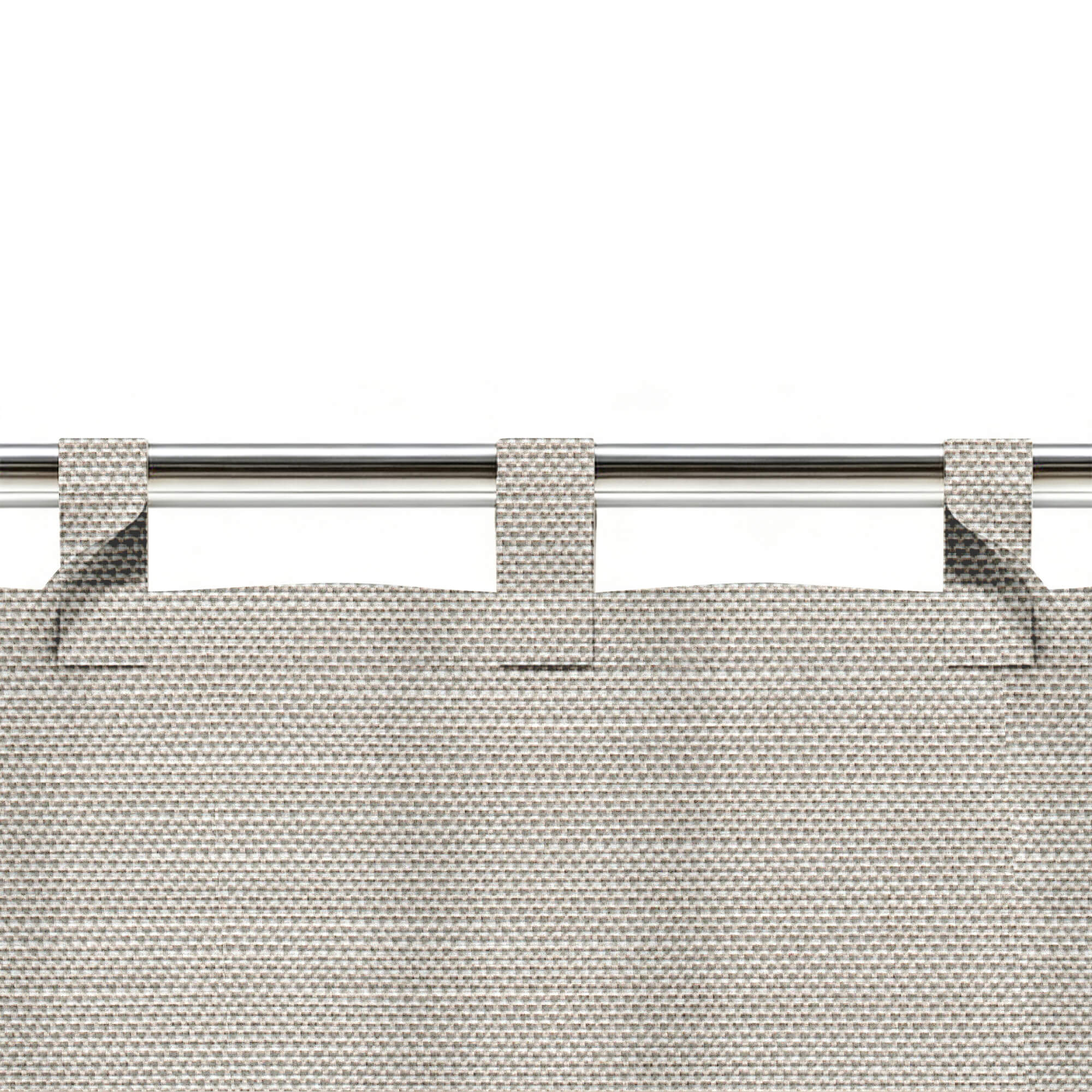 SNOWCITY Custom Sized Outdoor Curtains - Off-White