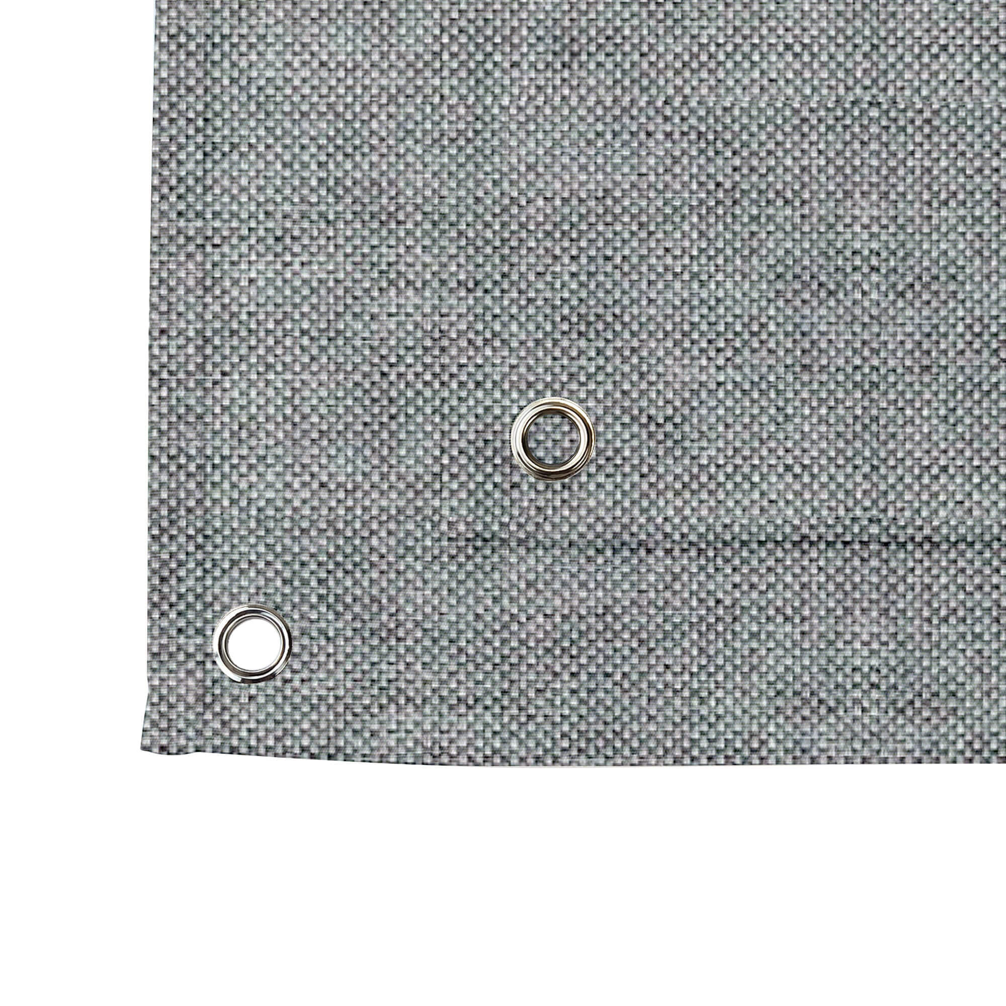 SNOWCITY Custom Sized Outdoor Curtains - Slate Blue