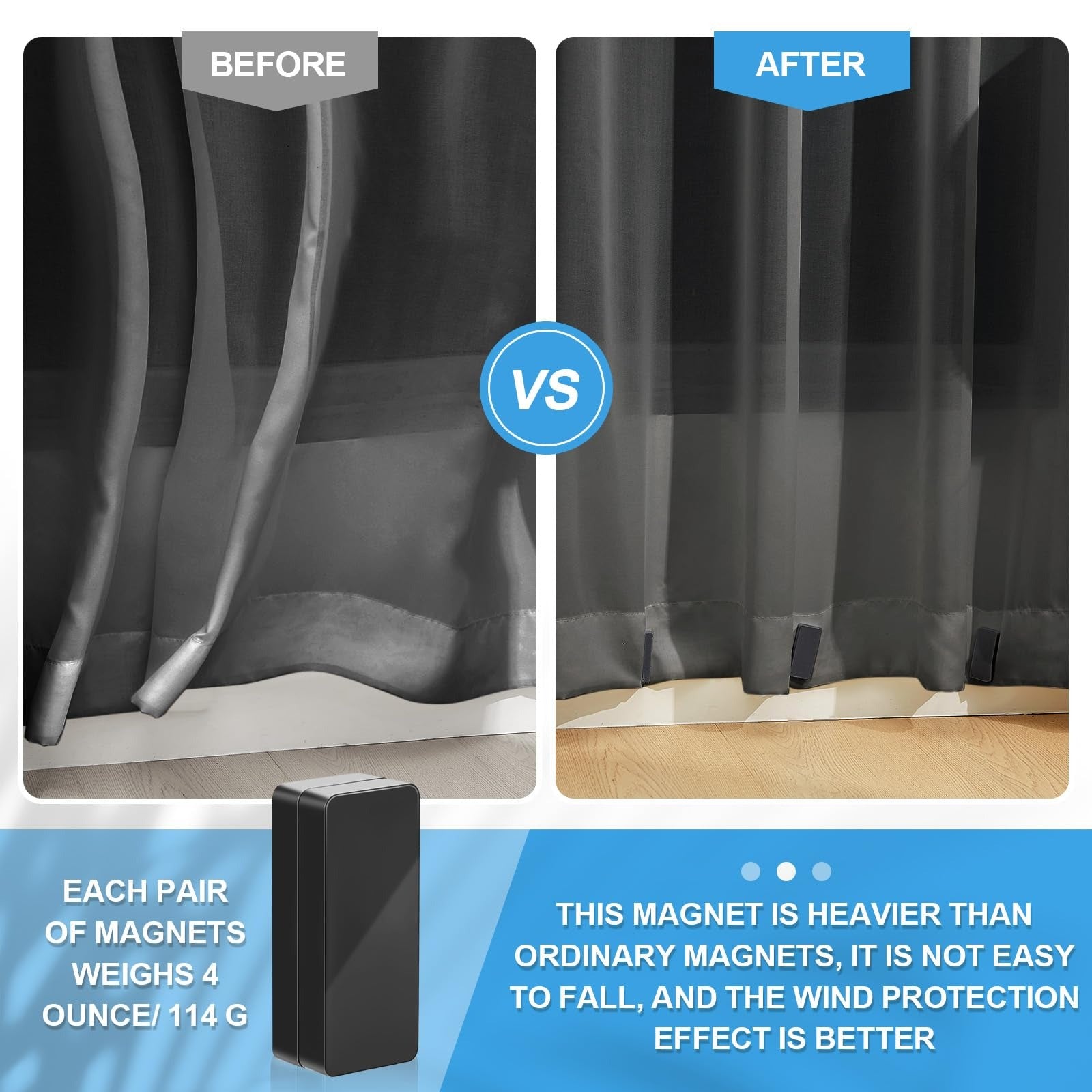 Outdoor Curtain Magnetic Weights