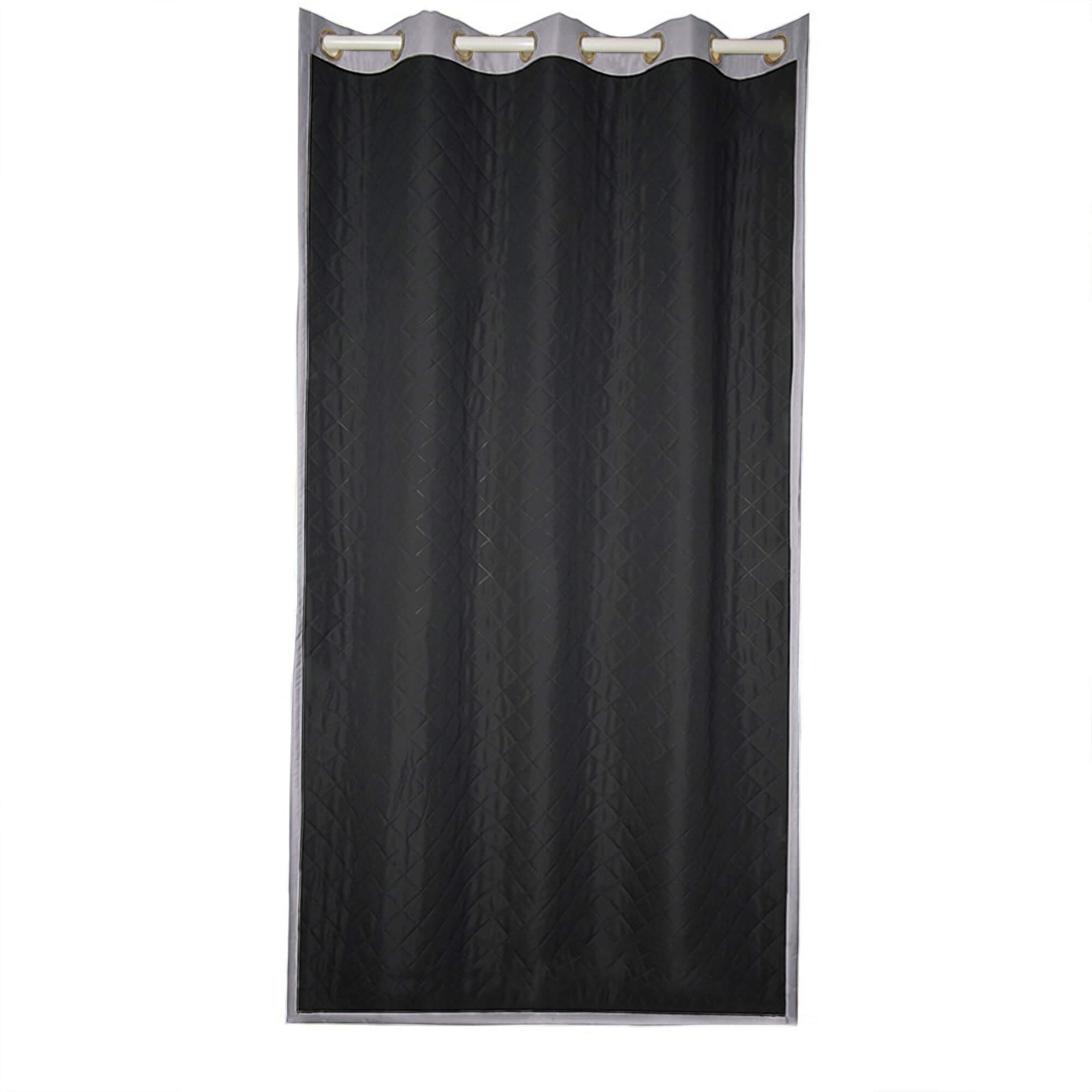 Insulated Outdoor Curtains for Winter - Silver Gray