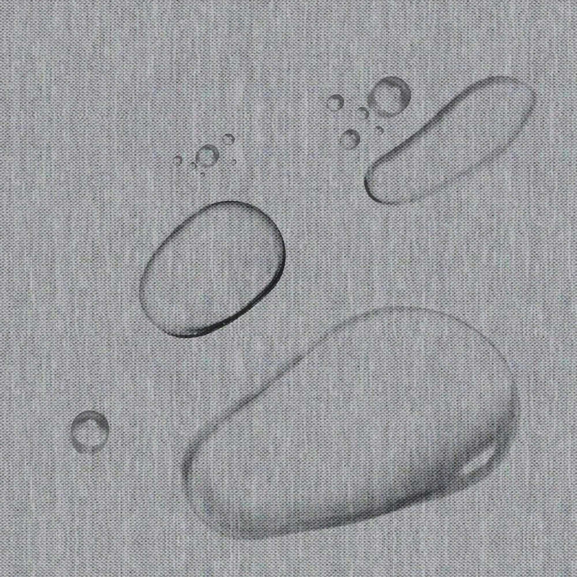 SNOWCITY Custom Sized Outdoor Curtains - Steel Grey