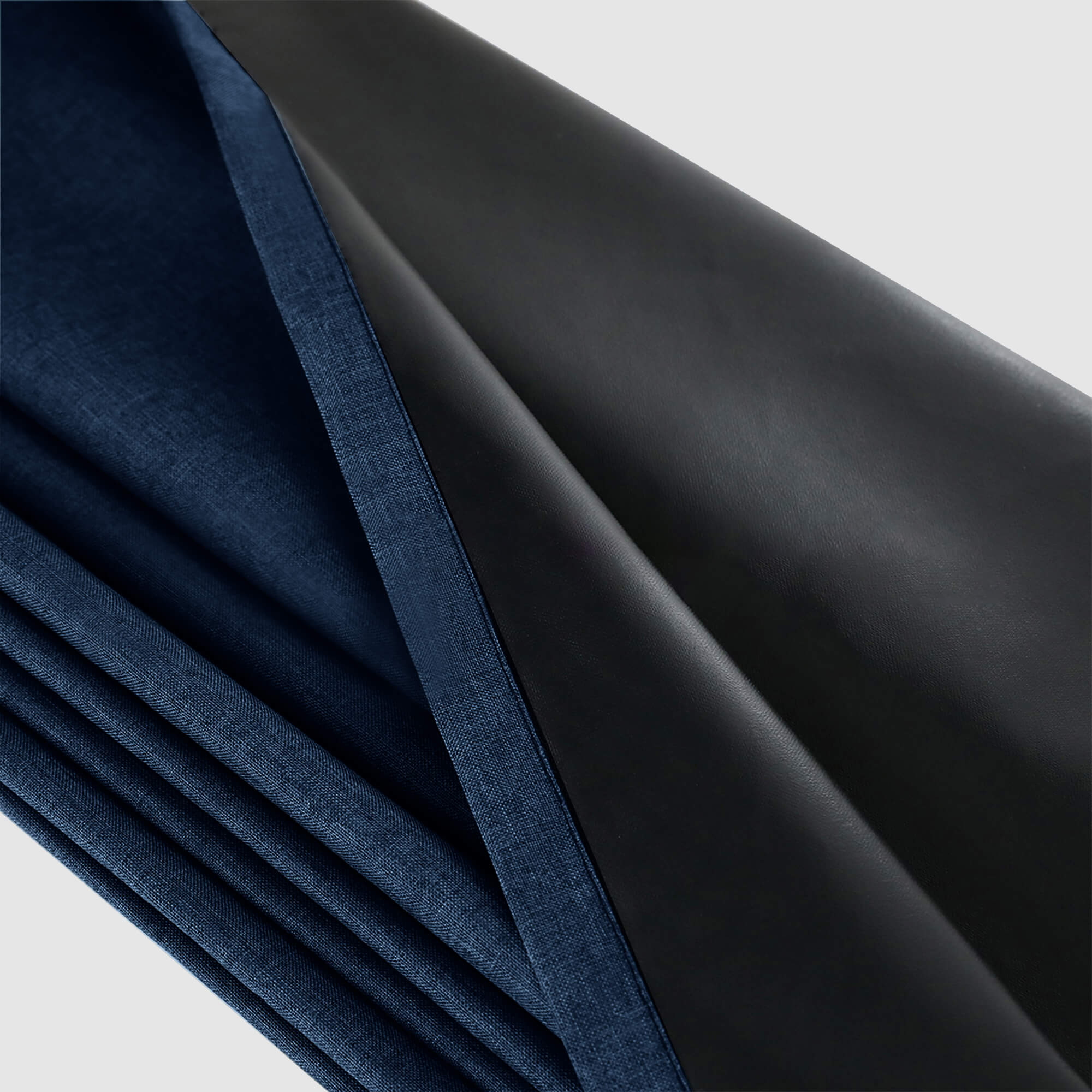 SNOWCITY Blackout Curtains Navy Blue - Grommet Top & Bottom