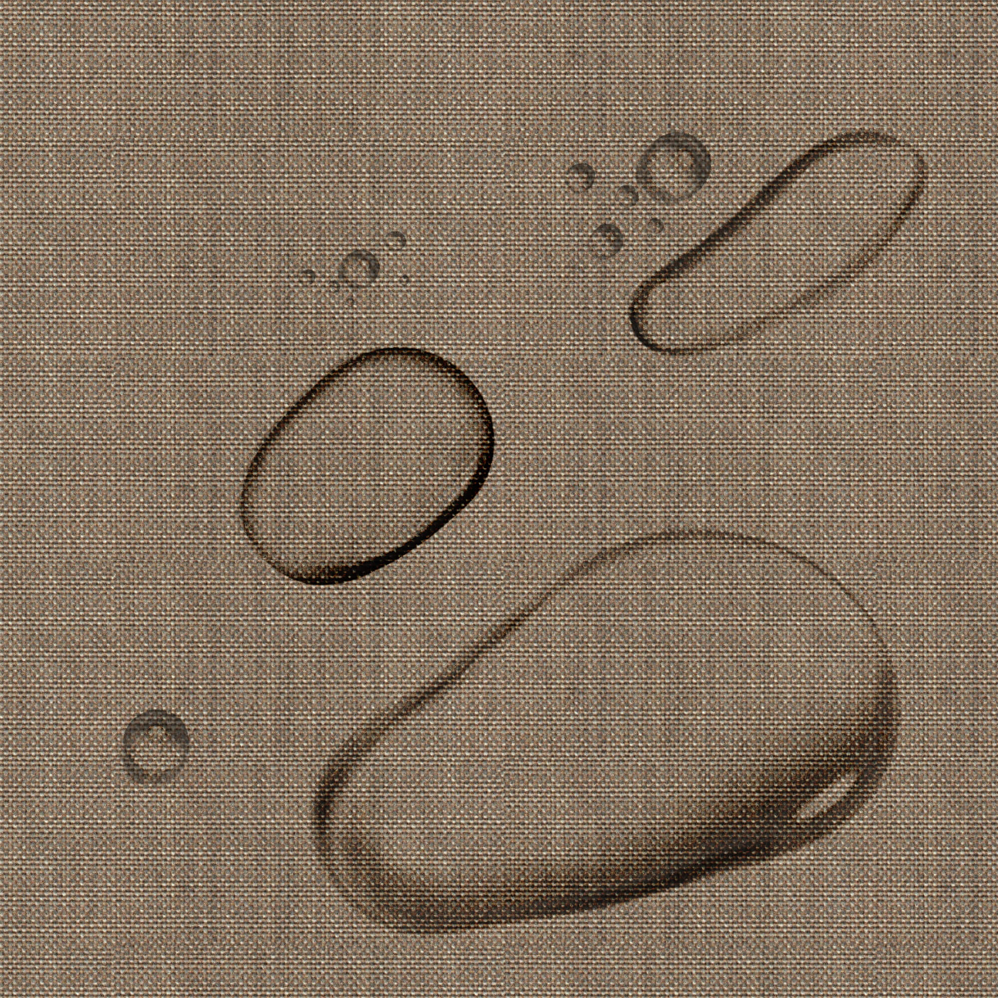 SNOWCITY Custom Sized Outdoor Curtains - Slate Brown