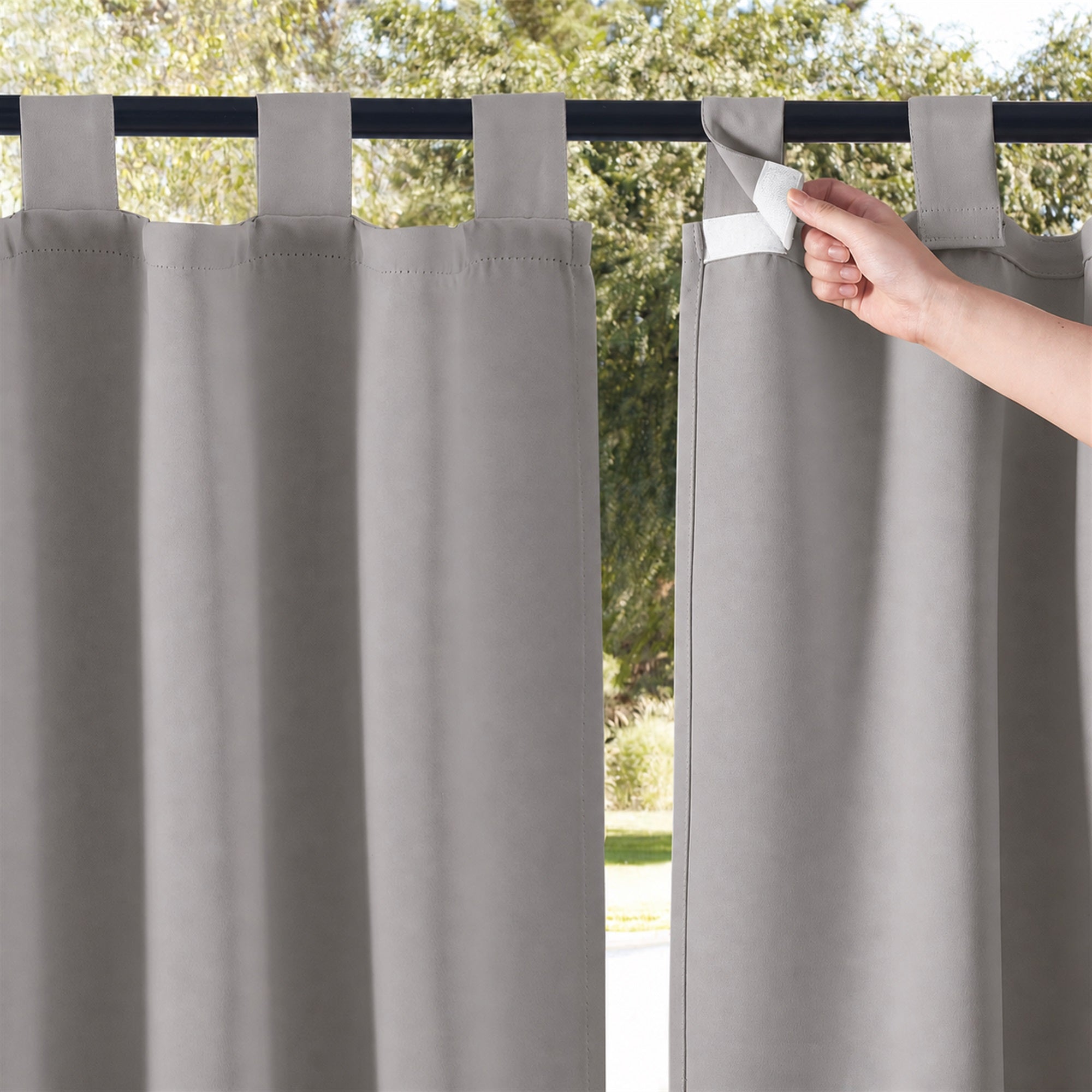 Outdoor Curtains Waterproof Grommet Top 1 Panel – view 4