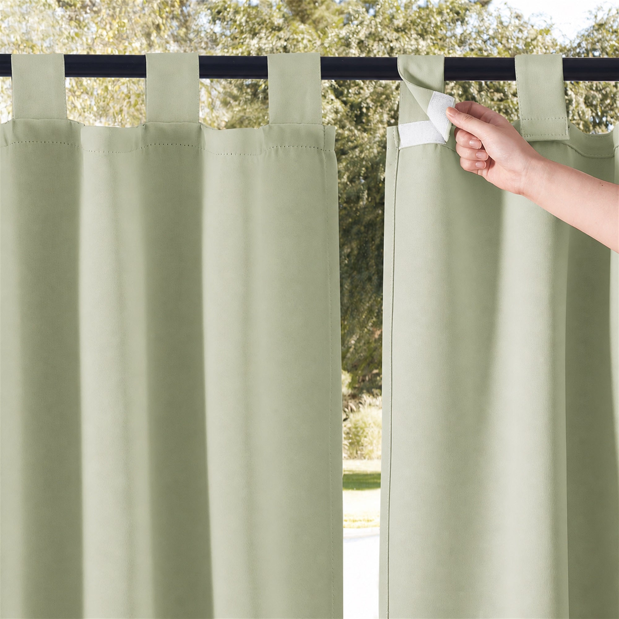 Outdoor Curtains Waterproof Grommet Top 1 Panel – view 4