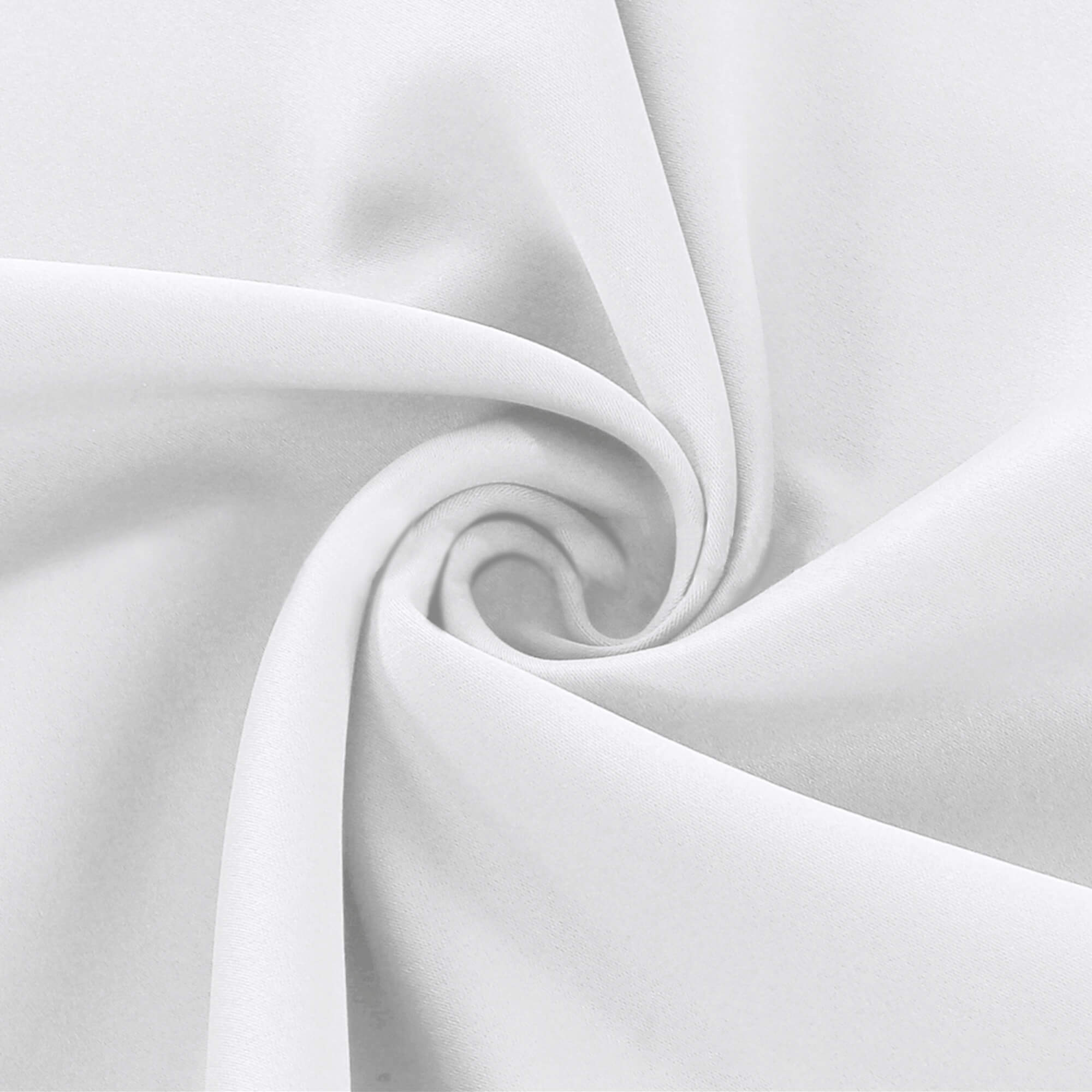 SNOWCITY Blackout Curtains White - Grommet Top