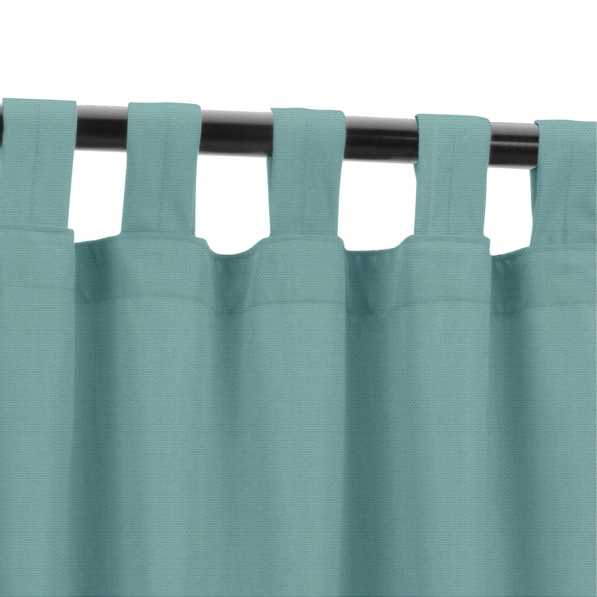 SNOWCITY Custom Sized Outdoor Curtains - Teal Green