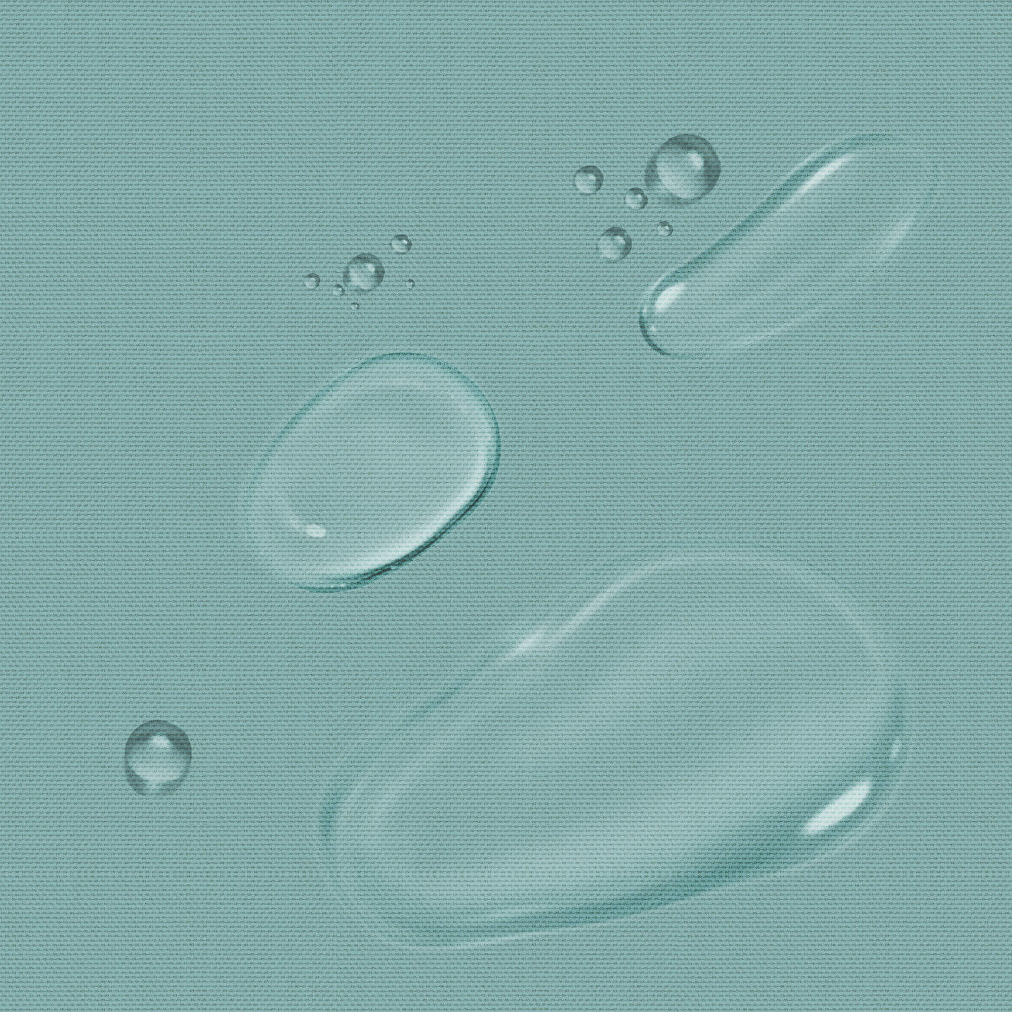 SNOWCITY Custom Sized Outdoor Curtains - Teal Green