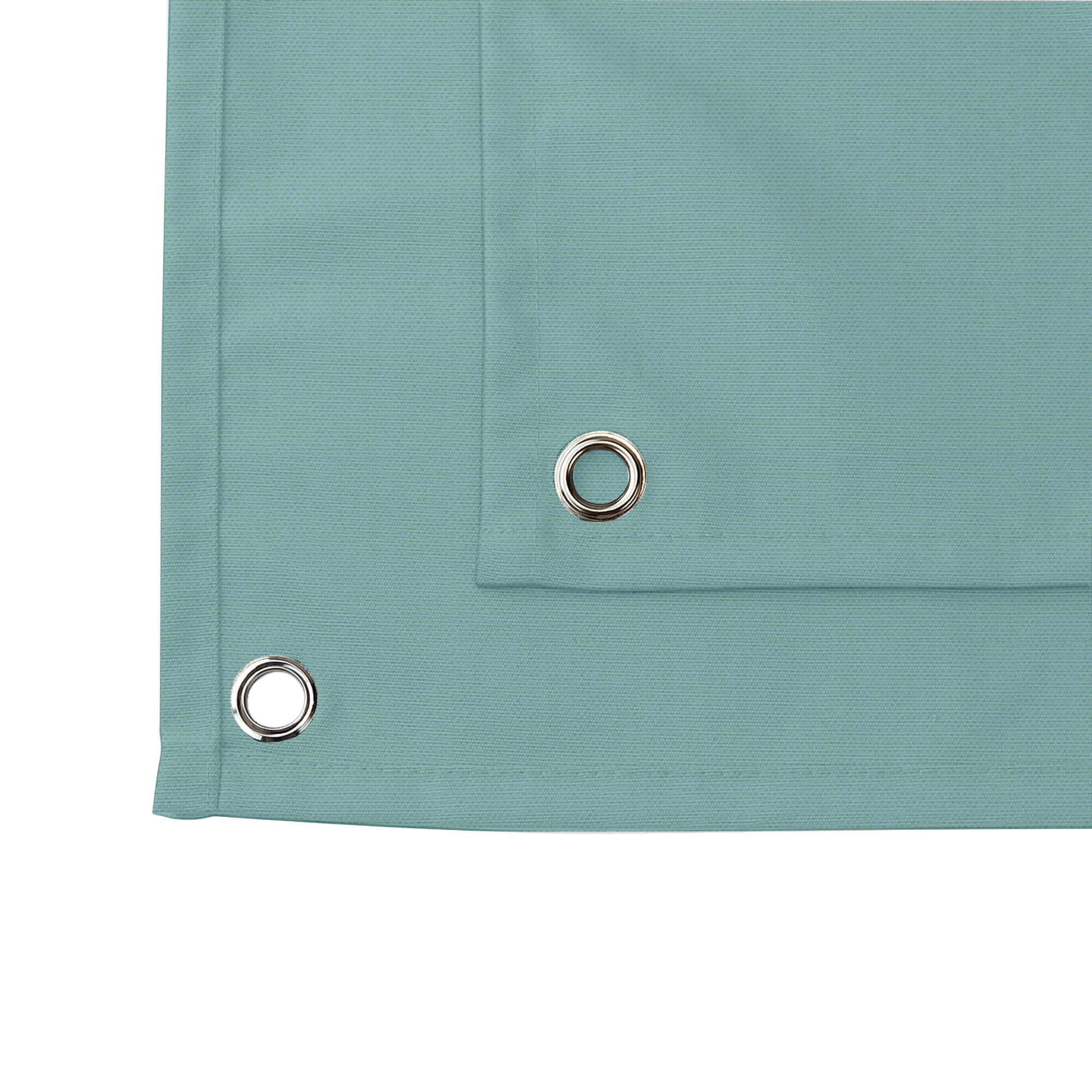 SNOWCITY Custom Sized Outdoor Curtains - Teal Green