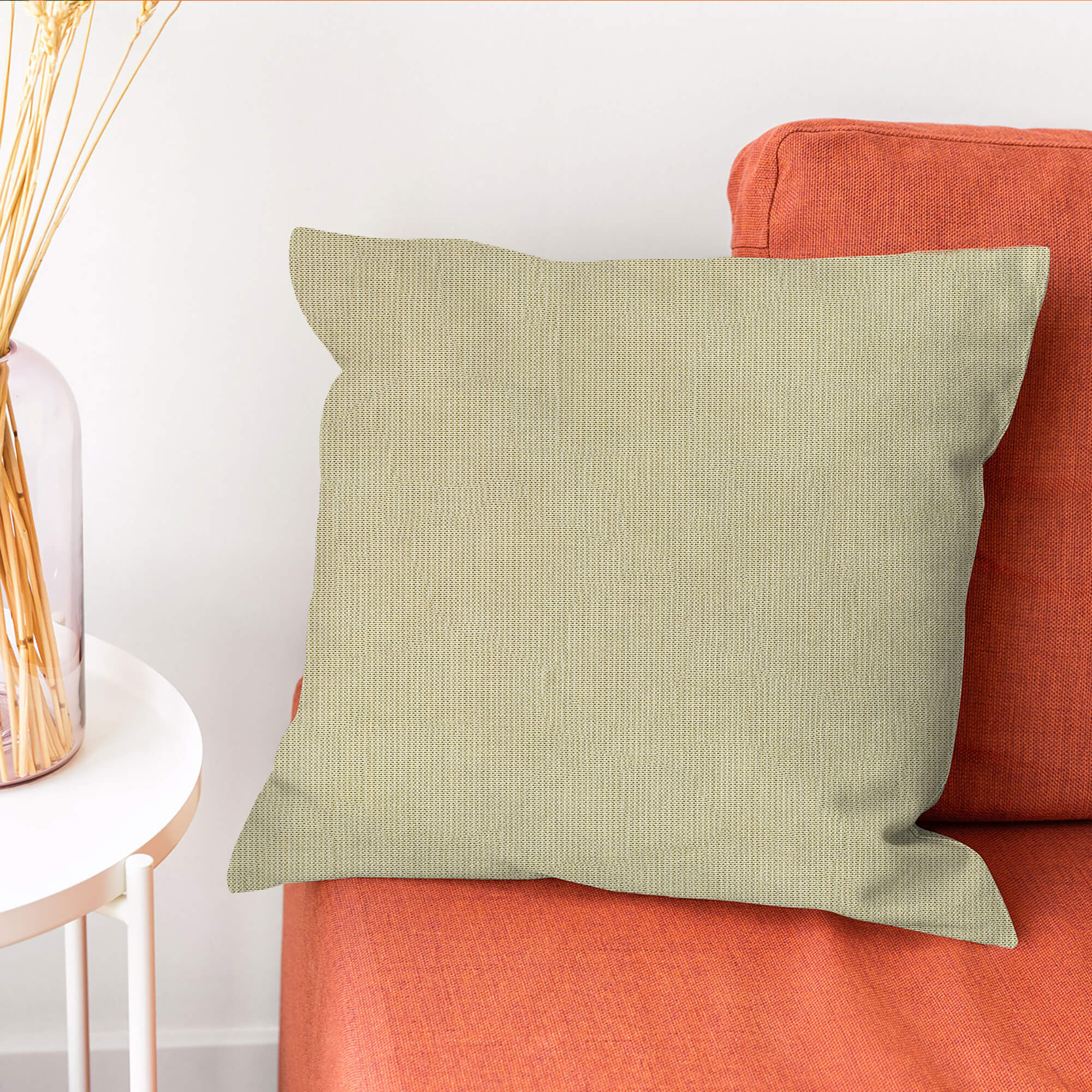 PENGI Waterproof Outdoor Pillow Cover 1 Pcs - Blend Antique White