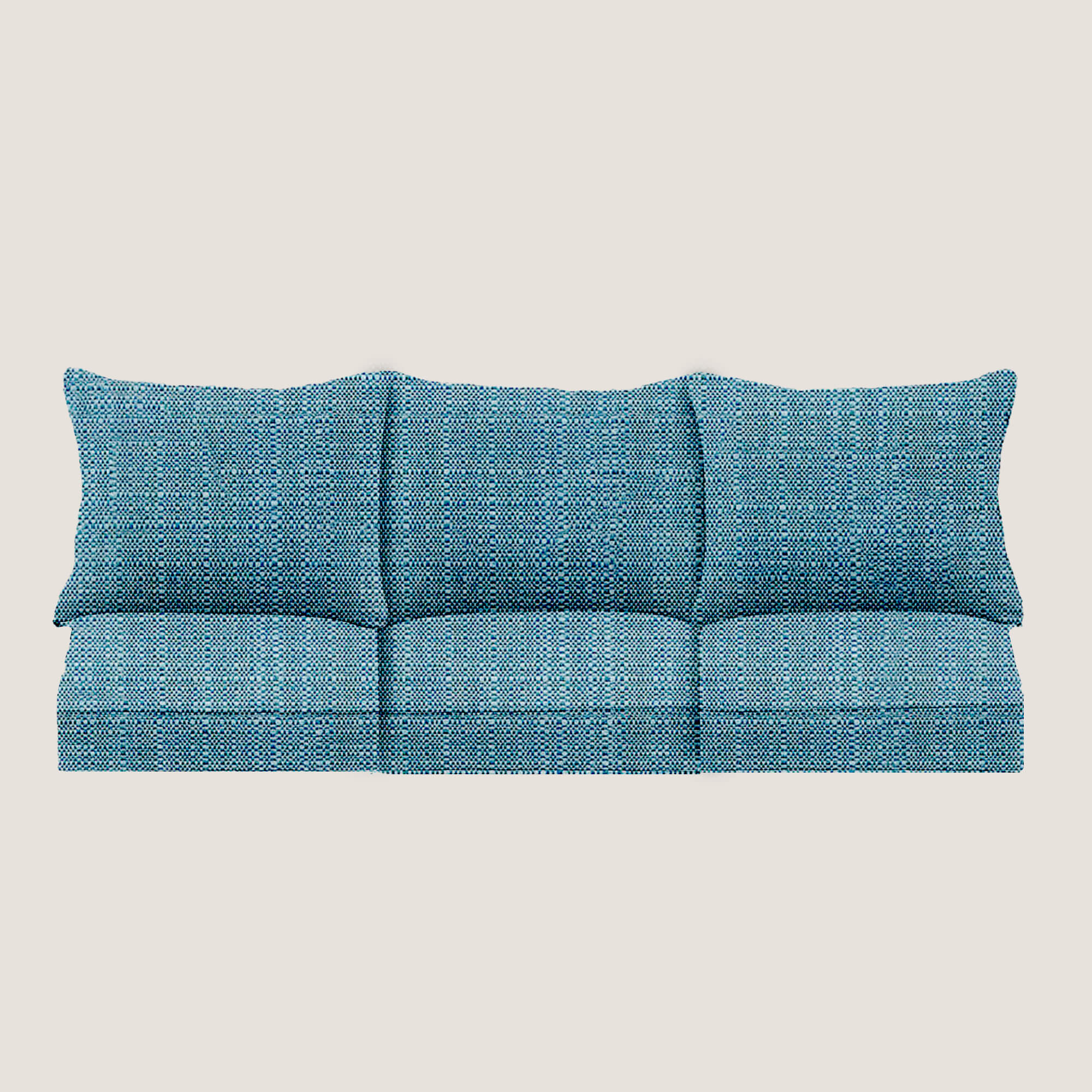 PENGI Outdoor Couch Cushion Set 3 Seats - Linen