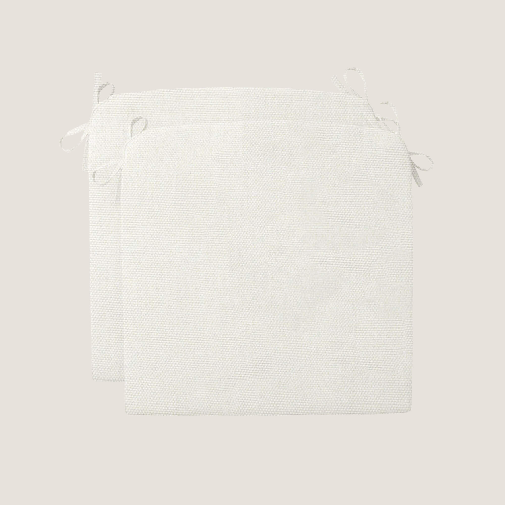 PENGI Dining Seat Cushions Outdoor 2 Packs - Pure