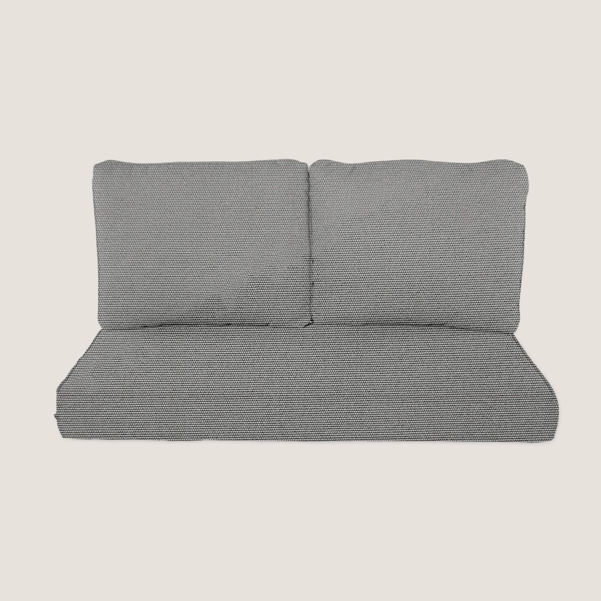 PENGI Outdoor Loveseat Cushion Set - Pure