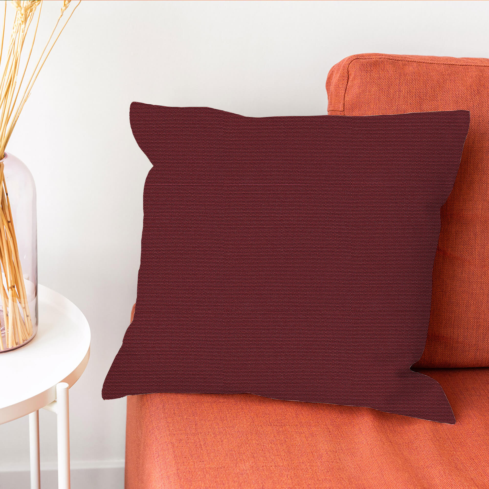 PENGI Waterproof Outdoor Pillow 1 Pcs - Pure Ruby Wine