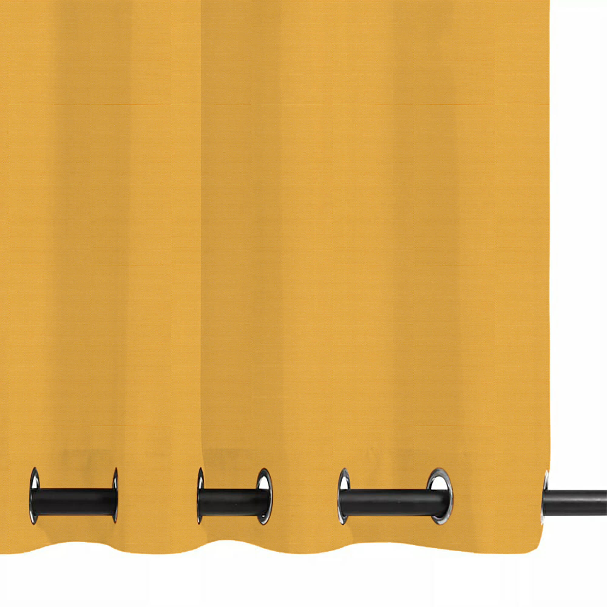 PENGI Outdoor Curtains Waterproof- Pure Spectra Yellow