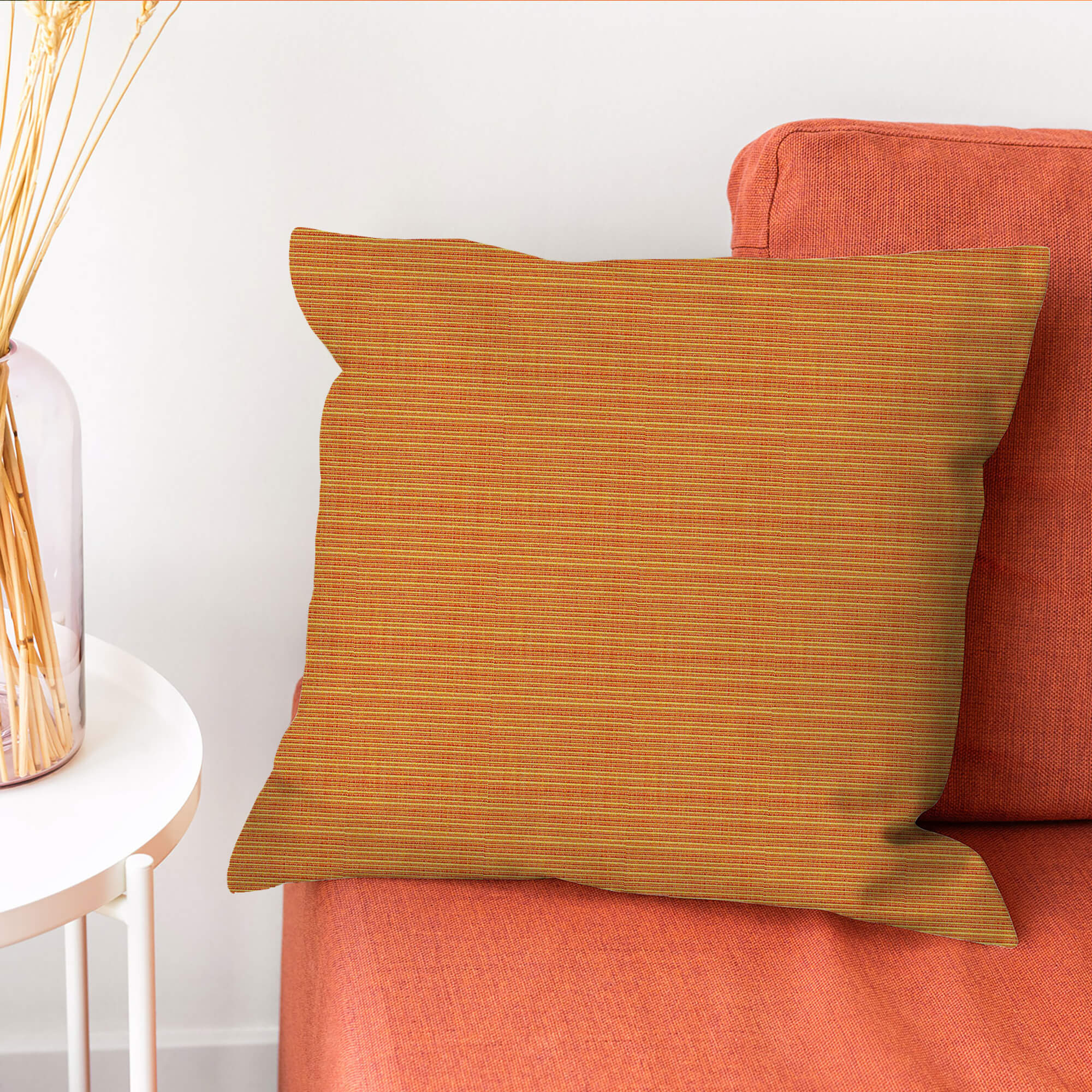 PENGI Waterproof Outdoor Pillow Cover 1 Pcs - Bamboo Coral Gold