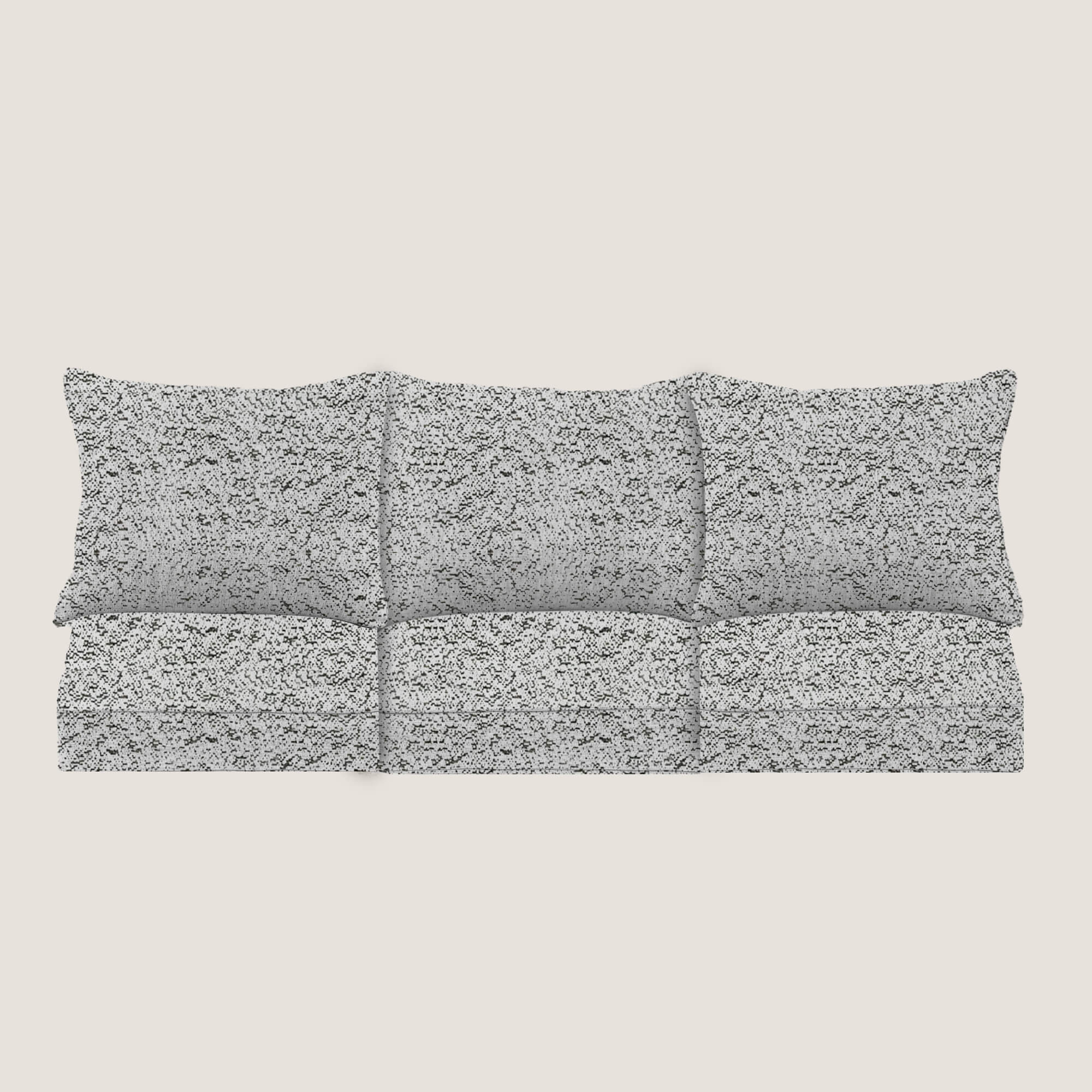 PENGI Outdoor Couch Cushion Set 3 Seats - Desert