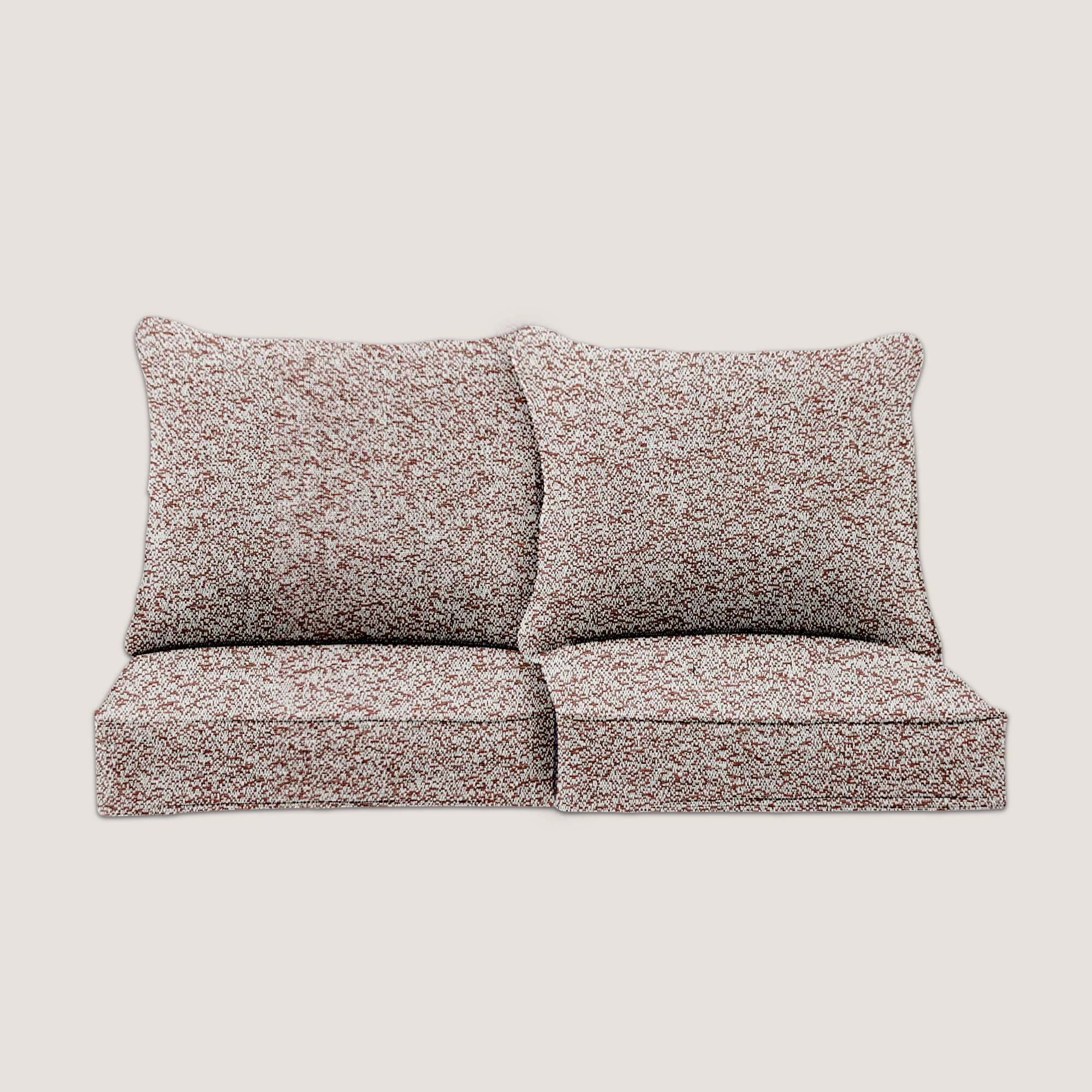 PENGI Outdoor Couch Cushion Set 2 Seats - Desert