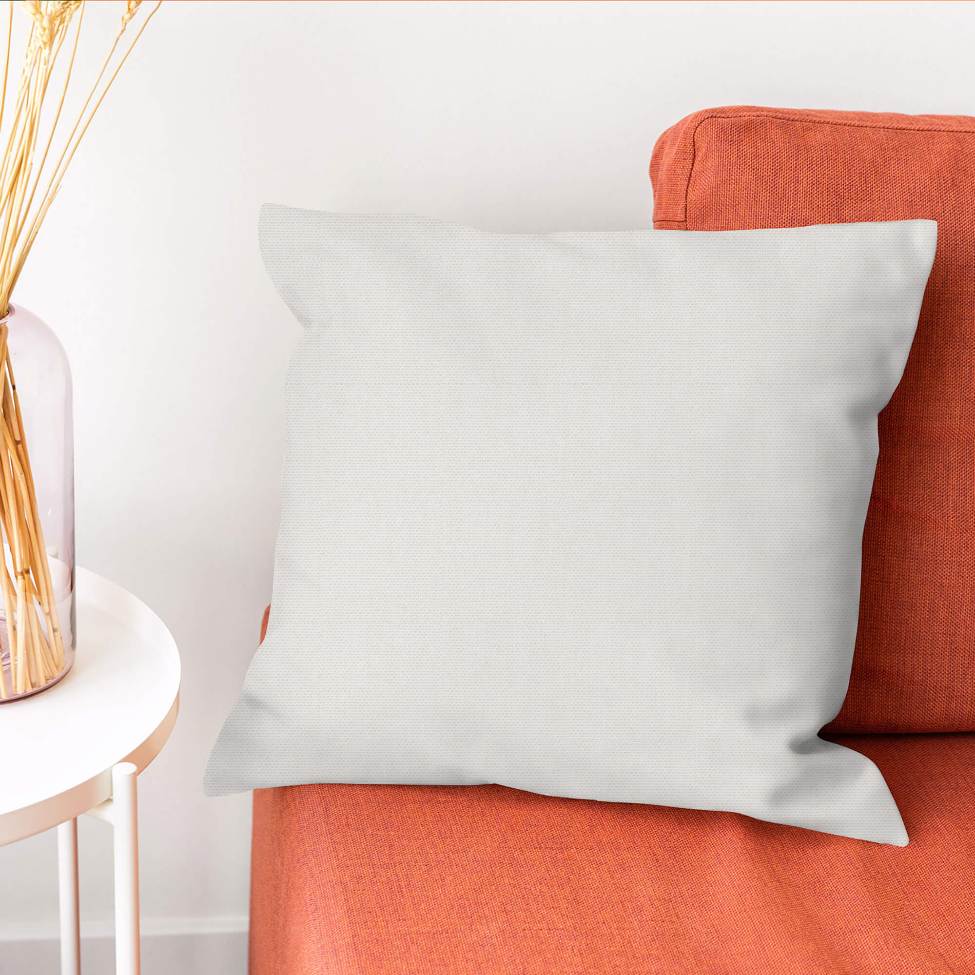 PENGI Waterproof Outdoor Pillow Cover 1 Pcs - Canvas Frost White