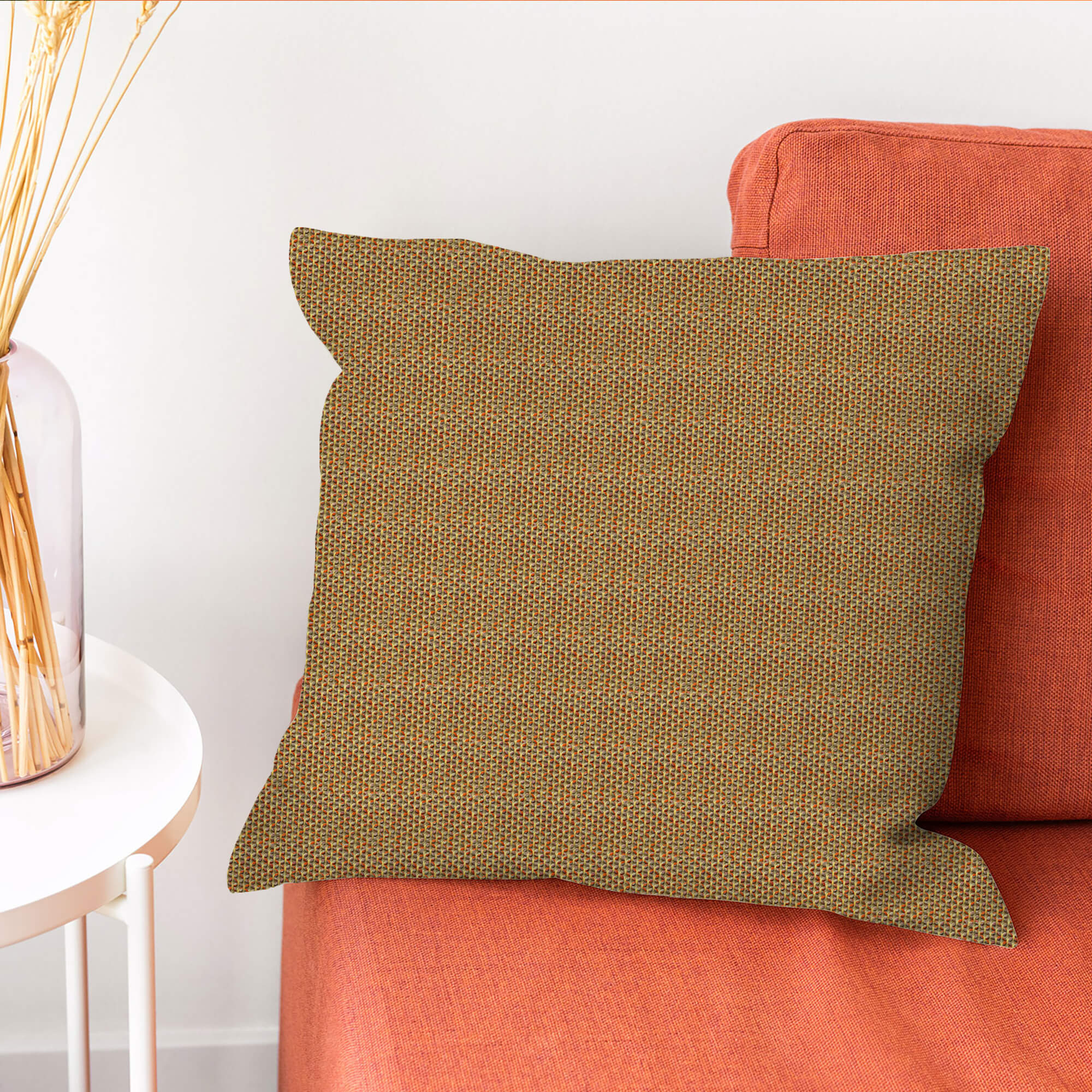 PENGI Waterproof Outdoor Pillow 1 Pcs - Furcation Coral Gold