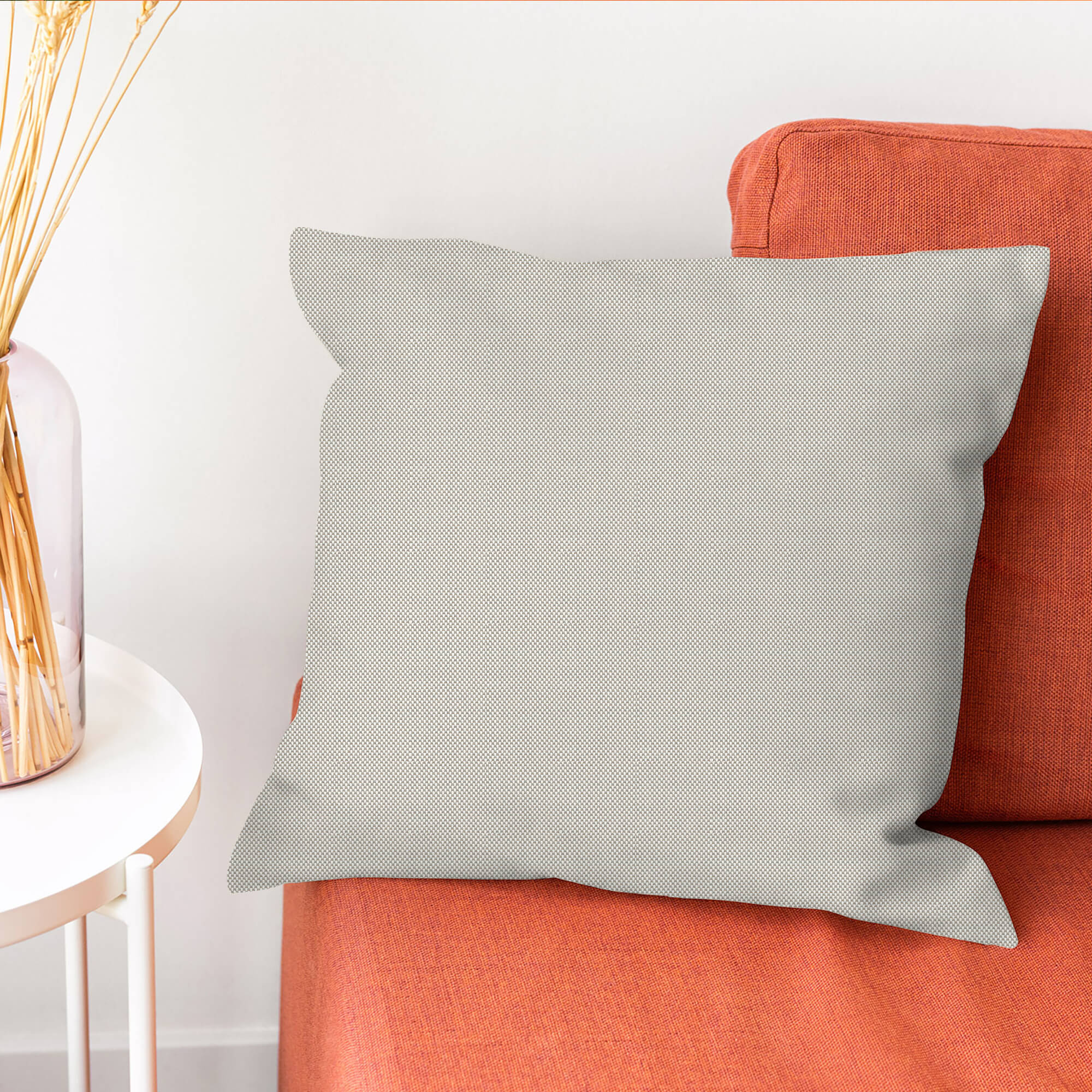 PENGI Waterproof Outdoor Pillow Cover 1 Pcs - Grid Island Fossil