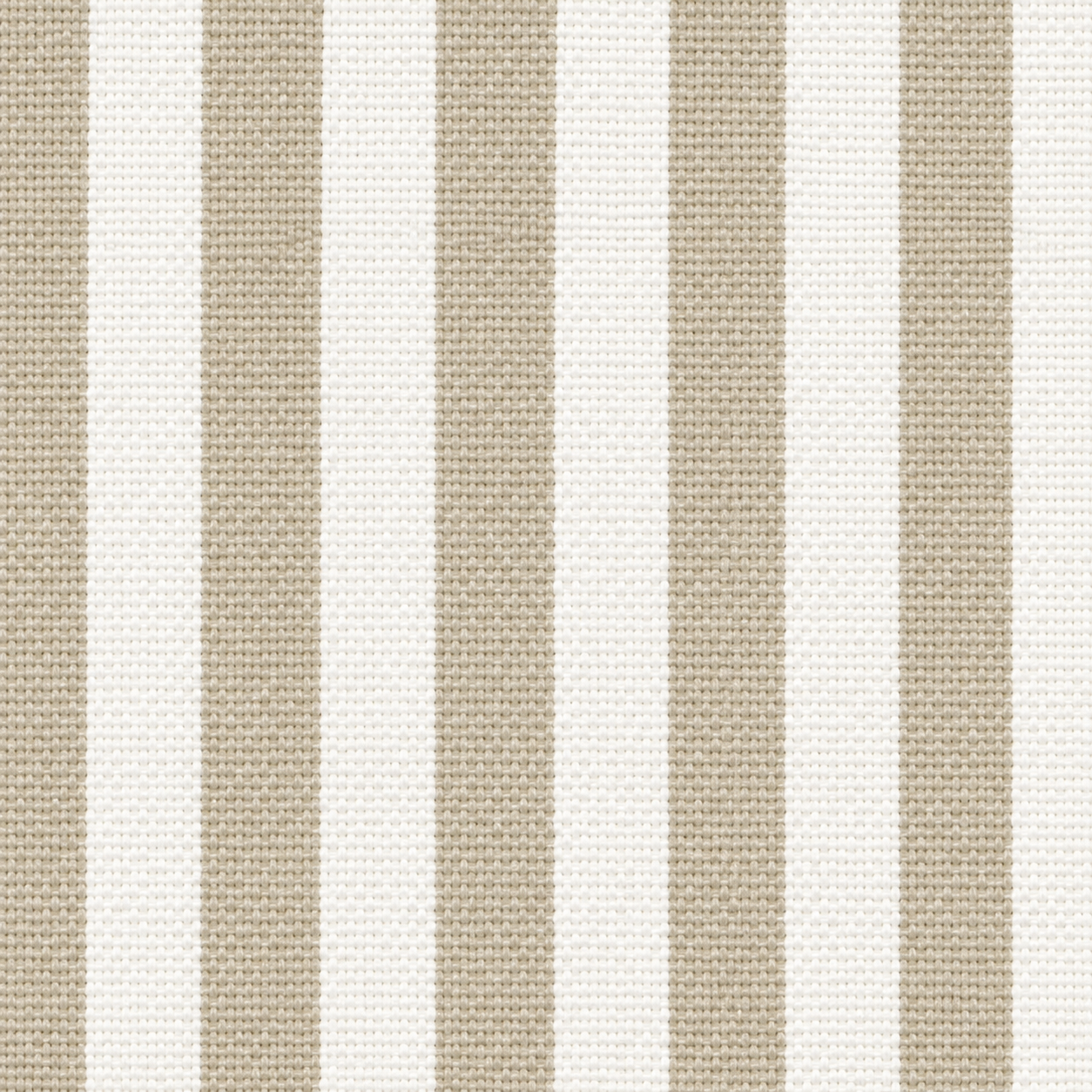 SNOWCITY Striped Outdoor Waterproof Throw Pillow with Insert - Beige