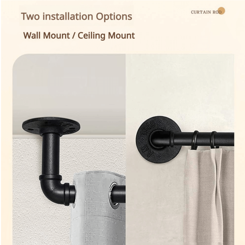 Industrial Outdoor Curtain Rods