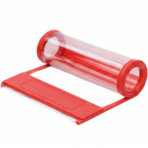 SNOWCITY Outdoor Clear Vinyl Magnetic Thermal Insulated Door Curtain - PVC