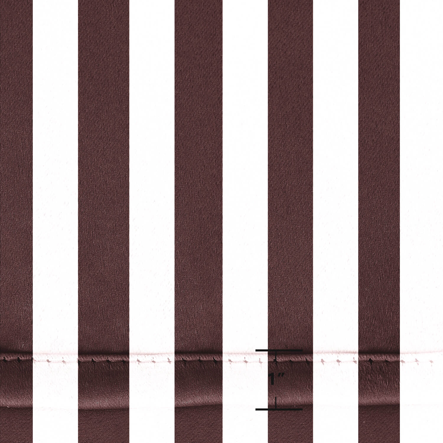 Striped Outdoor Curtains Waterproof 1 Panel Tomato