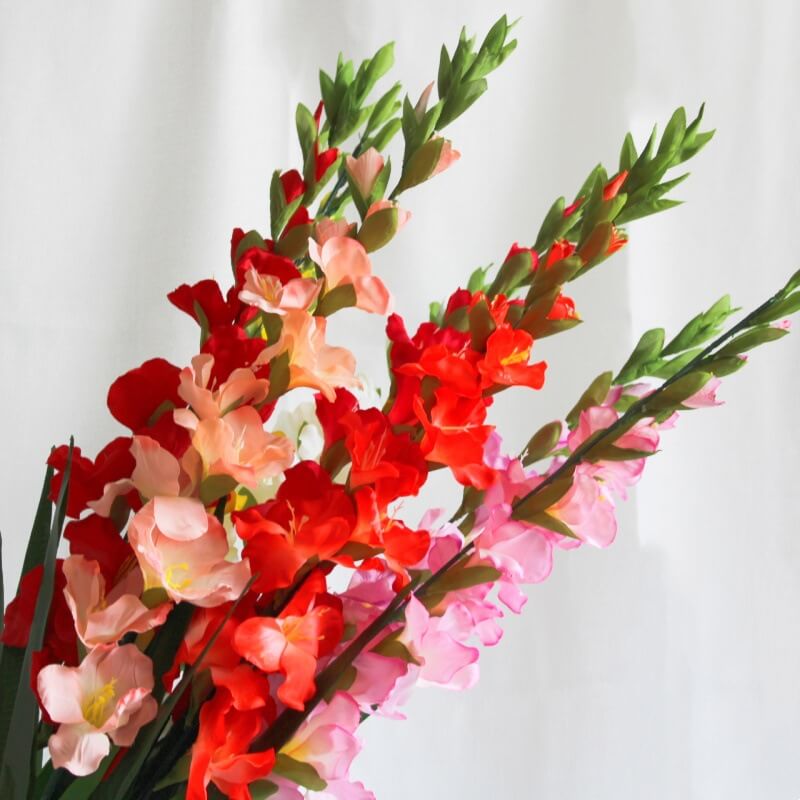 Artificial Gladiolus Flowers for outdoors