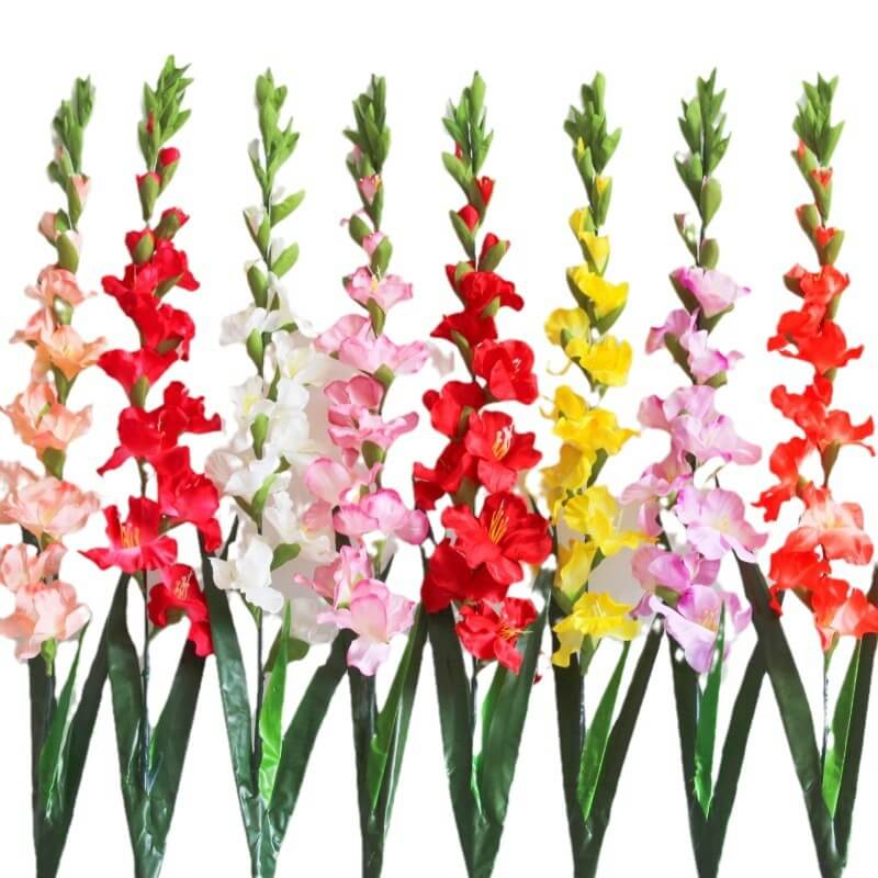 Artificial Gladiolus Flowers for outdoors