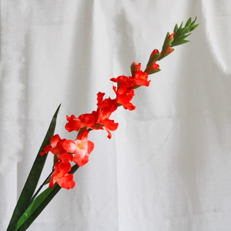 Artificial Gladiolus Flowers for outdoors