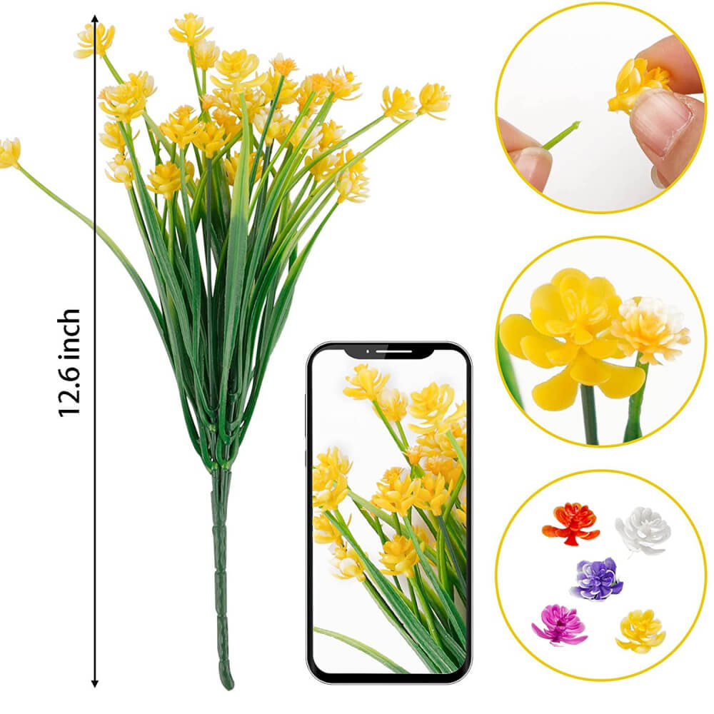 Snowcity Outdoor Artificial Flowers - Camellia