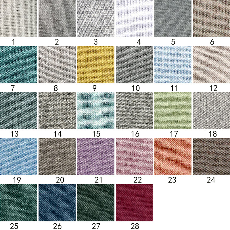 SNOWCITY Outdoor Faux Linen Curtains | 100% Blackout Waterproof