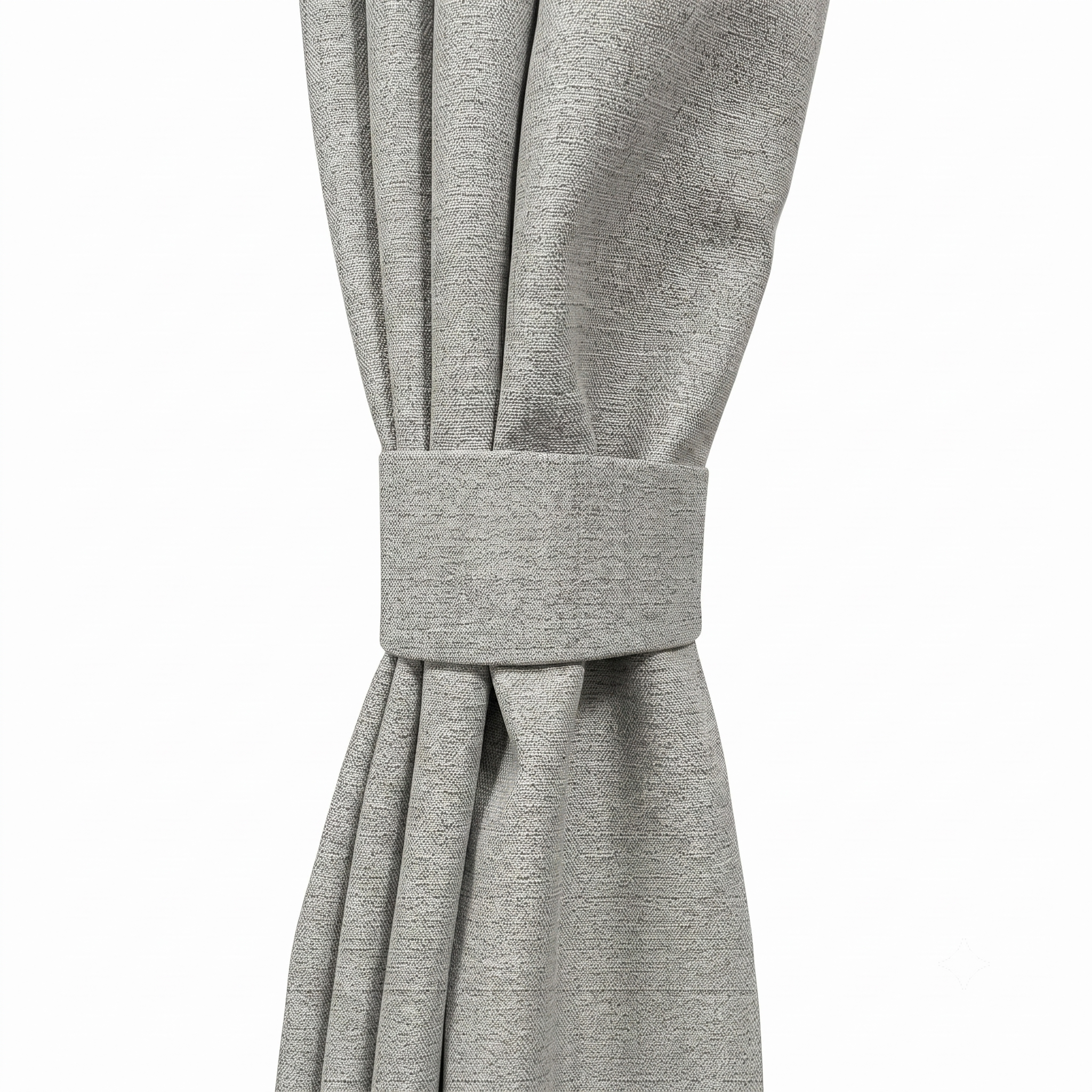 PENGI Outdoor Curtains Waterproof - Desert Star Light Gray