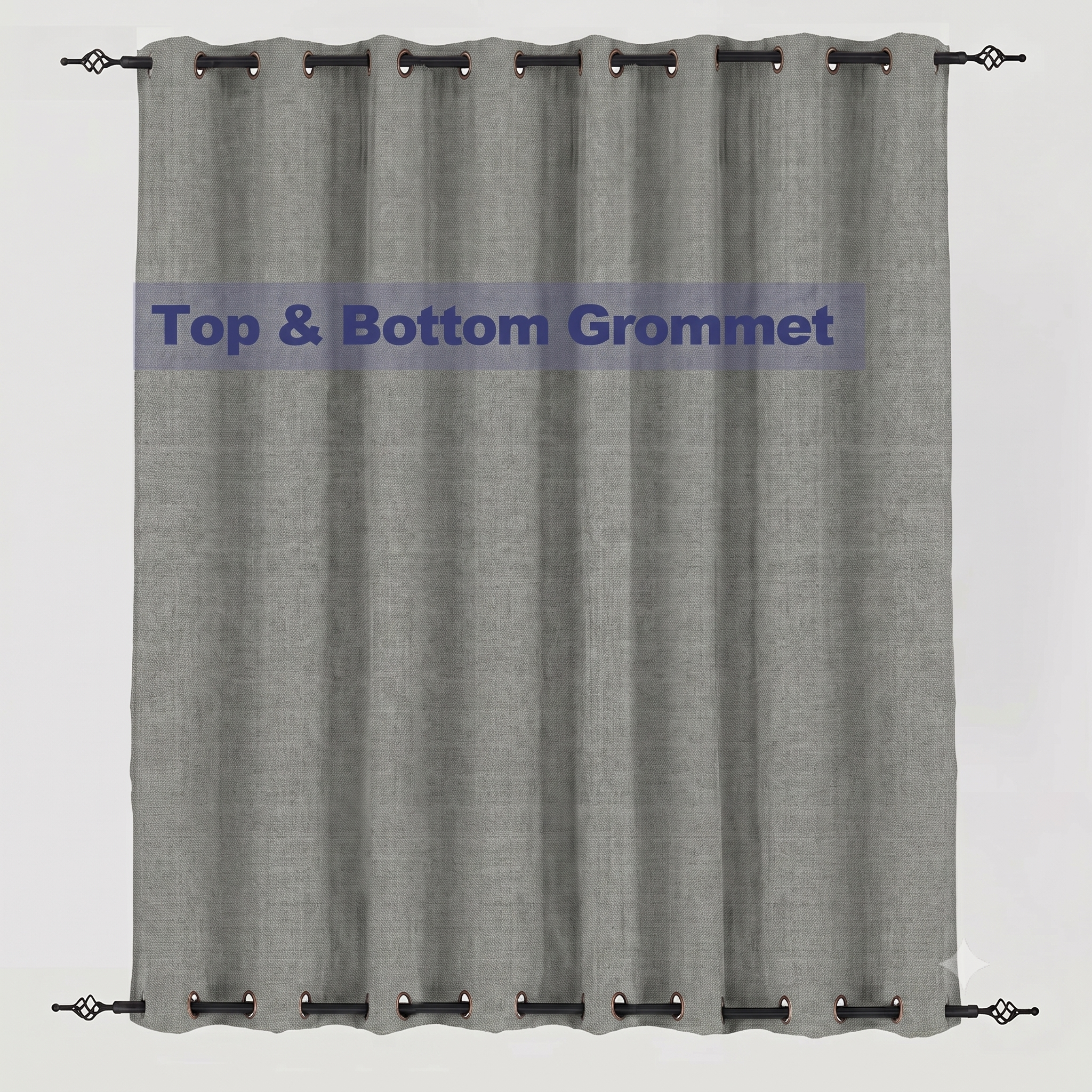 PENGI Outdoor Curtains Waterproof - Desert Limestone