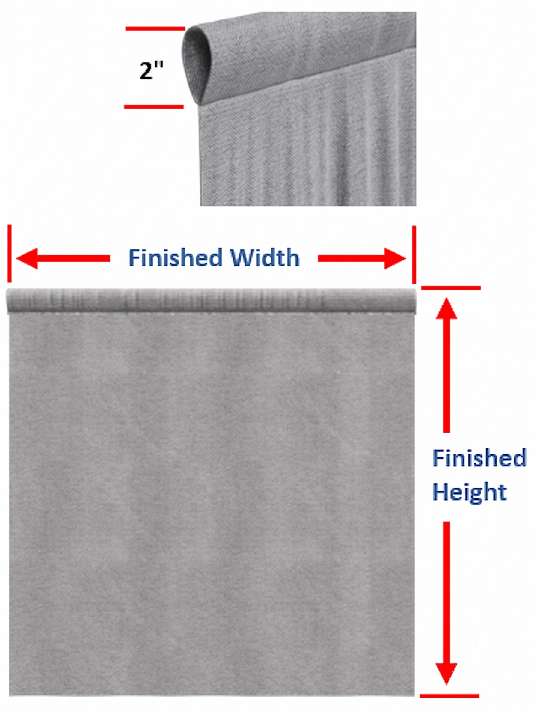 SNOWCITY Outdoor 100% Blackout Waterproof Curtains, Silver Gray