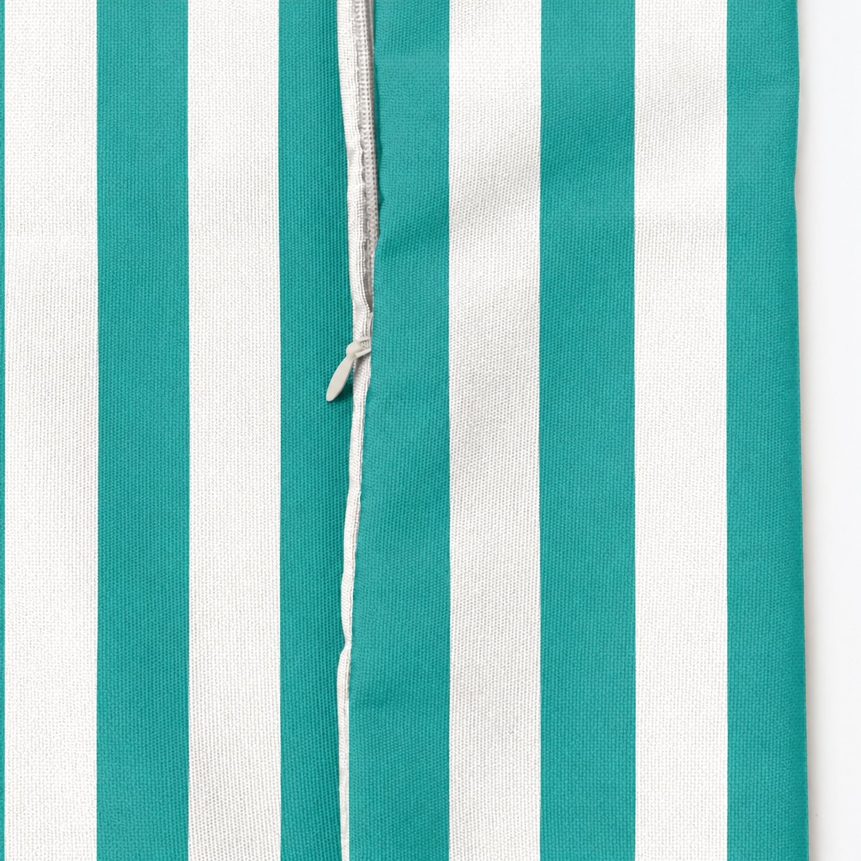 SNOWCITY Striped Outdoor Waterproof Throw Pillow with Insert - Glacier Blue