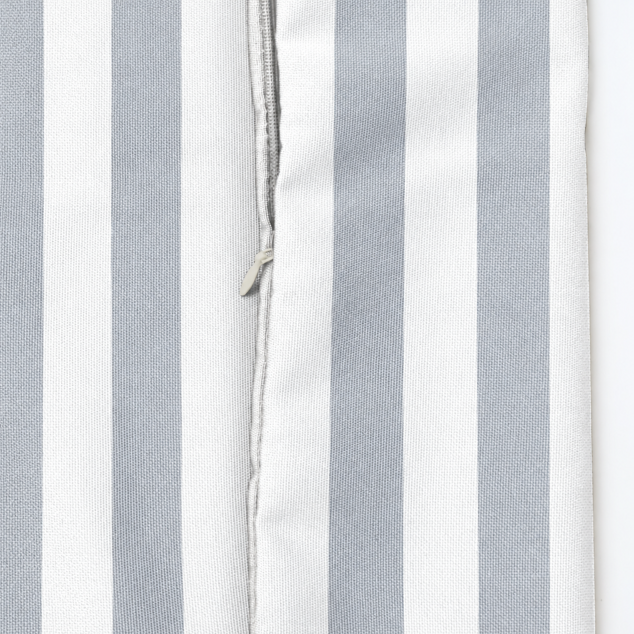 SNOWCITY Striped Outdoor Waterproof Throw Pillow with Insert - Gray