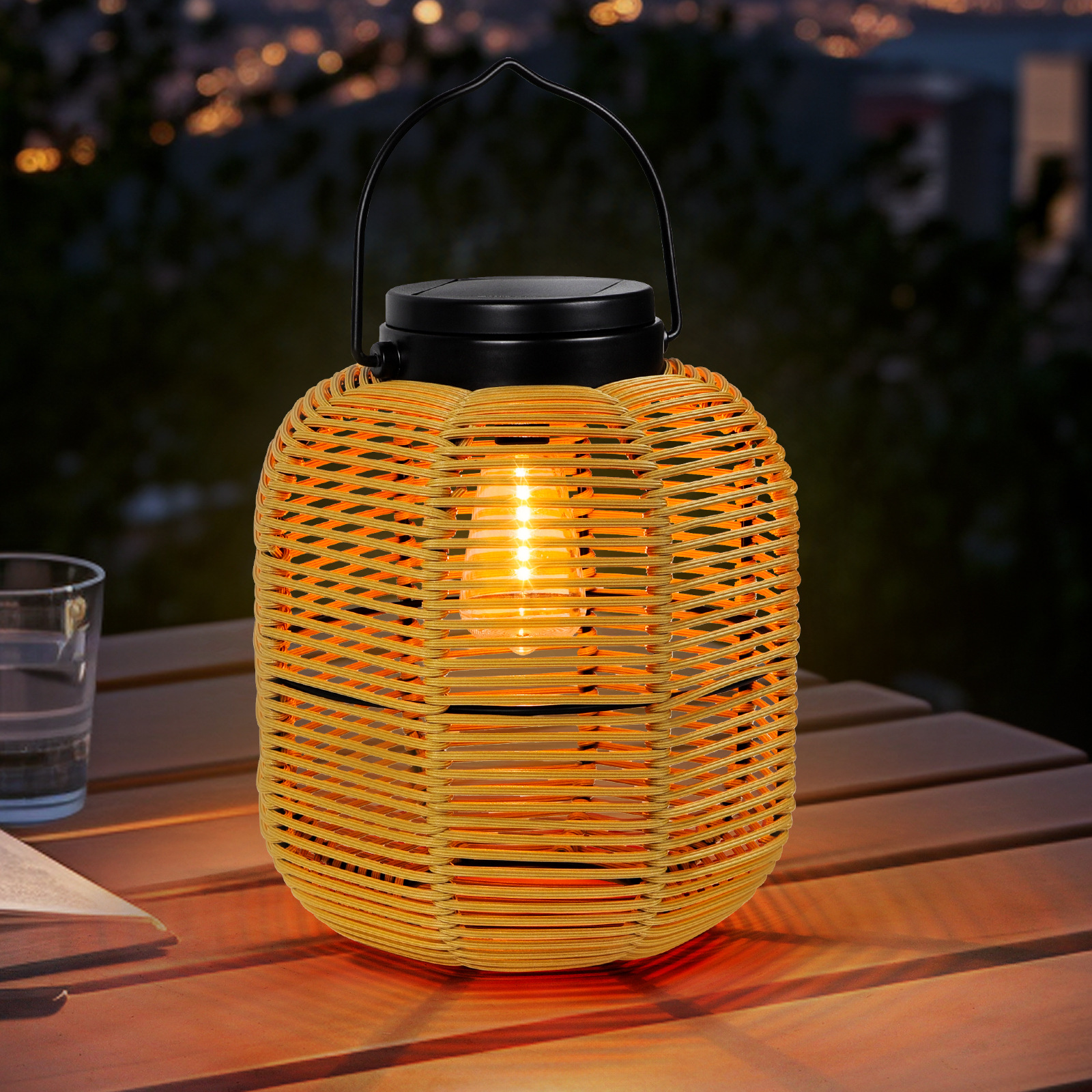 SNOWCITY Outdoor Hanging Solar Lanterns Waterproof
