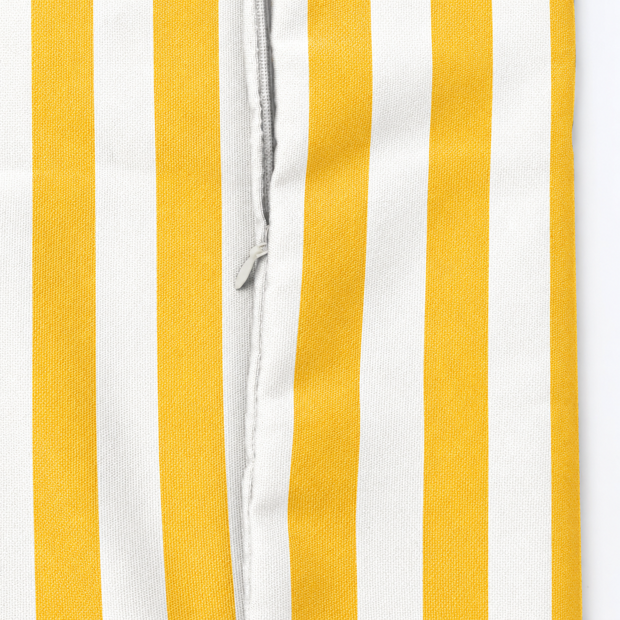 SNOWCITY Striped Outdoor Waterproof Throw Pillow with Insert - Orange