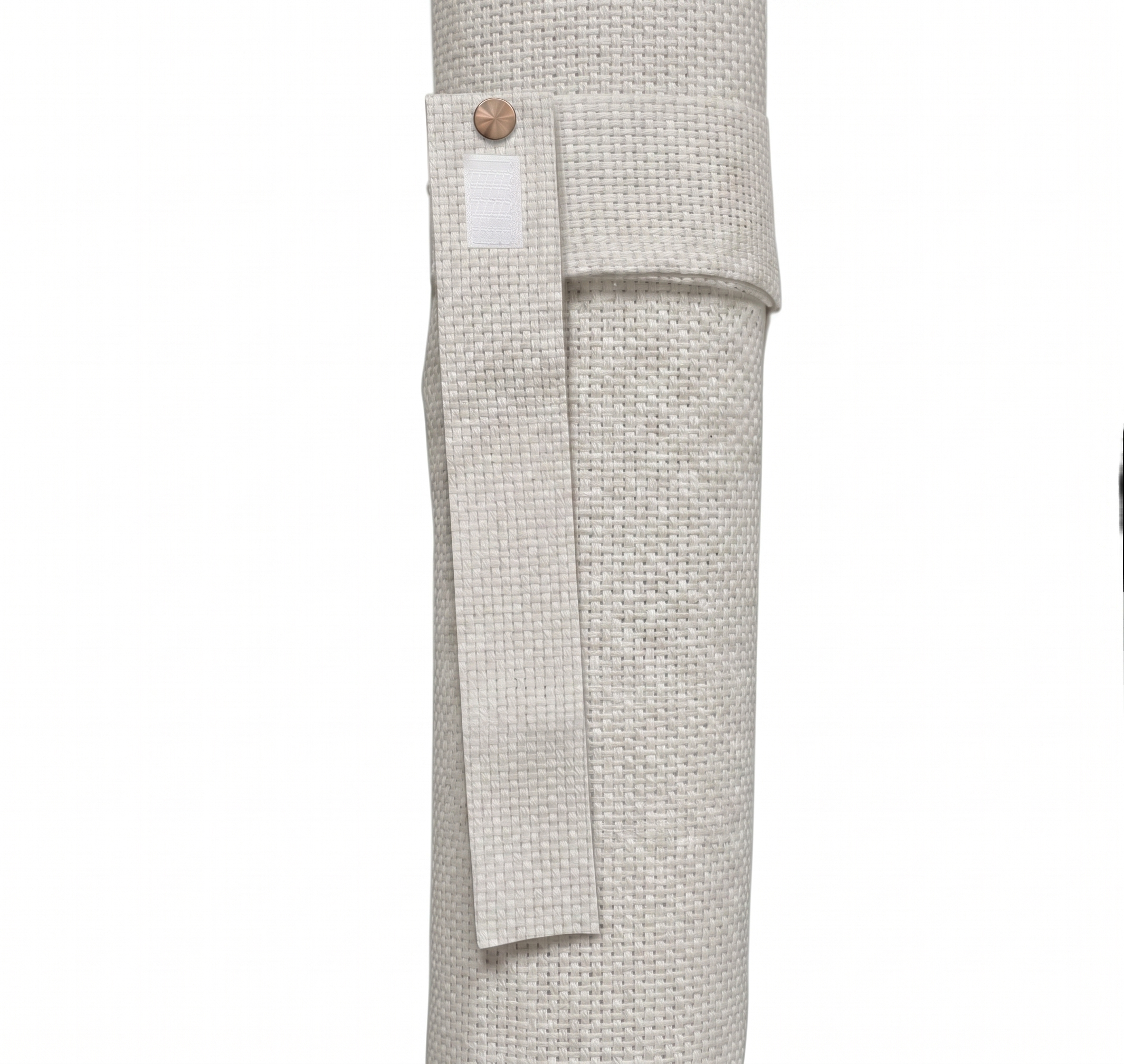 PENGI Outdoor Curtains Waterproof- Canvas Frost White