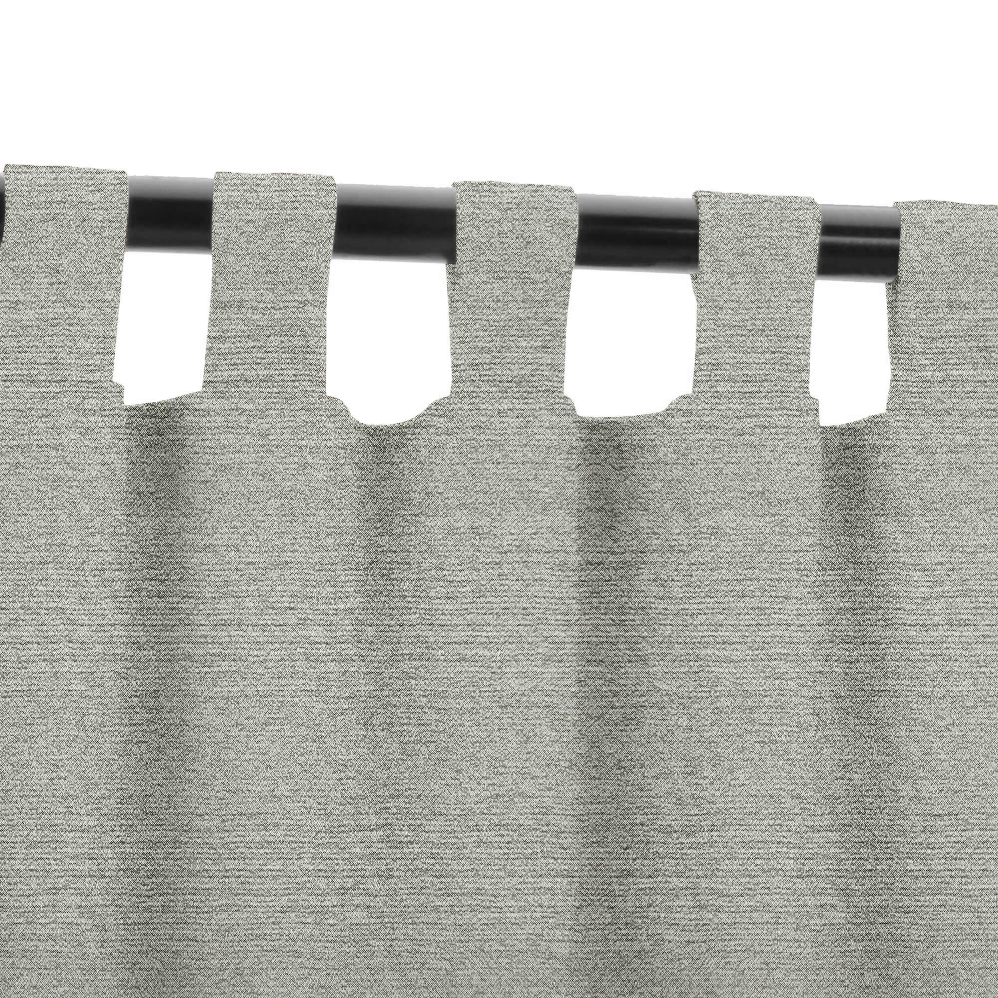 PENGI Outdoor Curtains Waterproof - Desert Star Light Gray